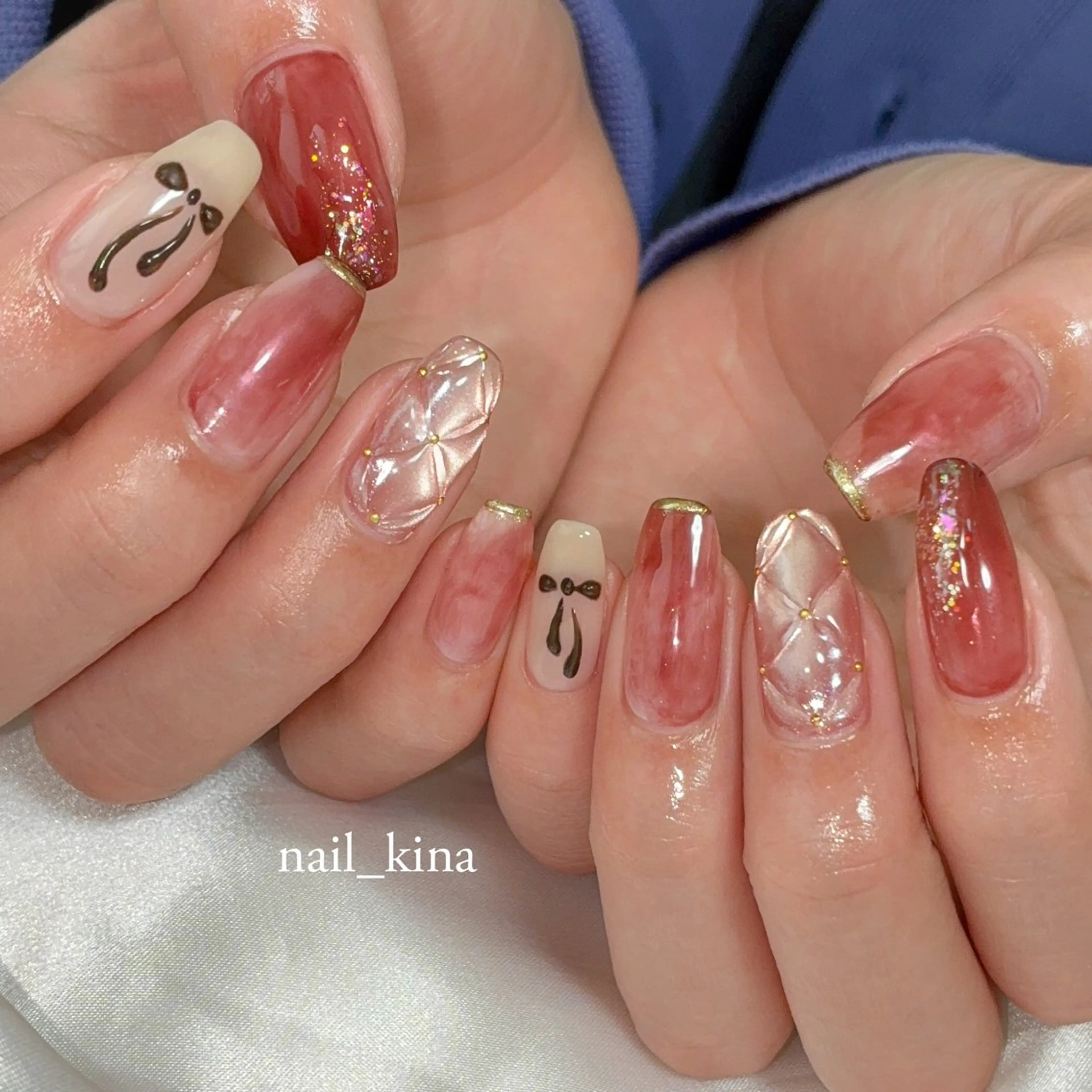 ネイル ハンドネイル nail_ kinaのネイルデザイン