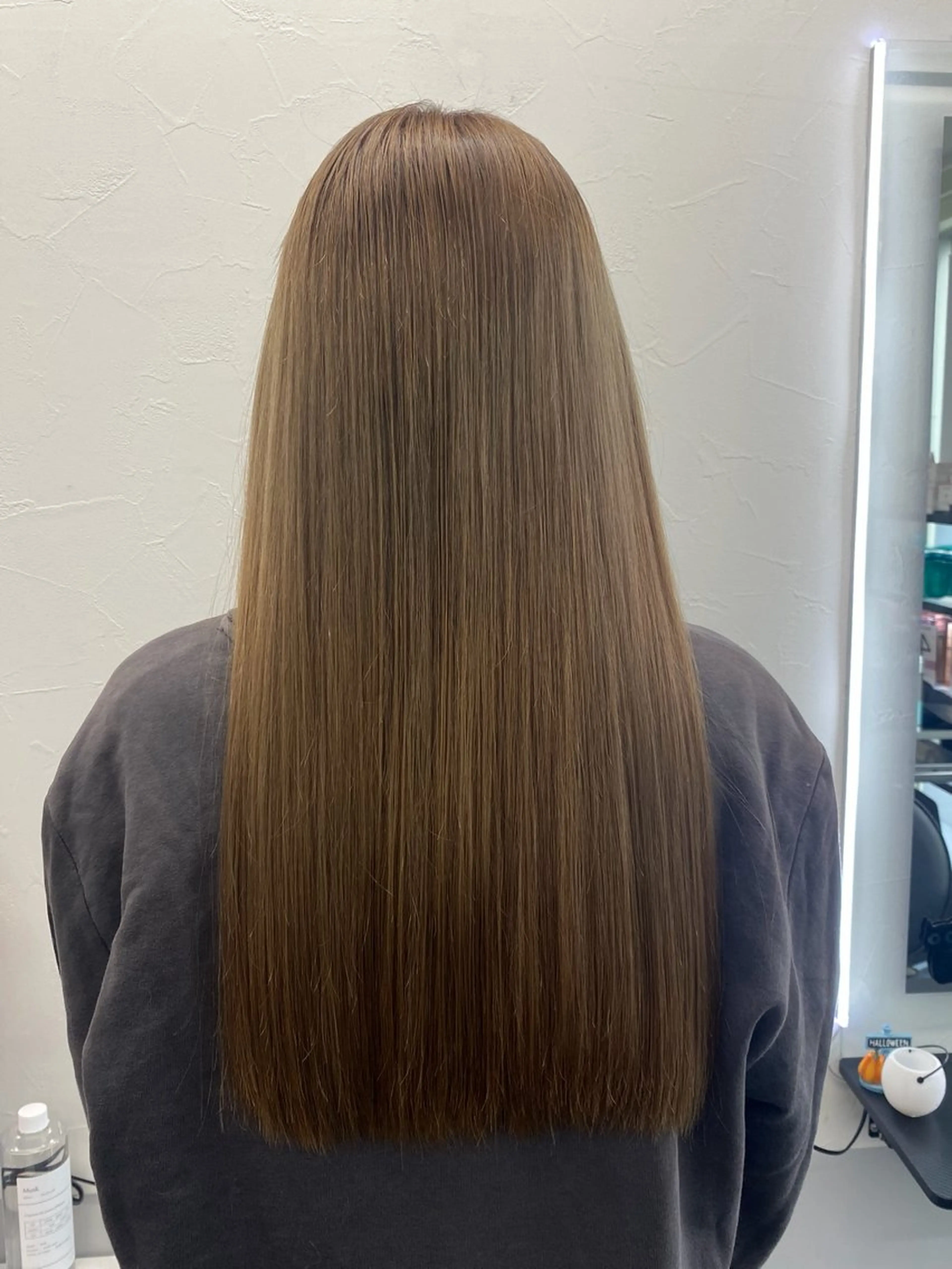 ロング トリートメント ヘッドスパ ブリーチ/縮毛矯正 /艶髪/misa👻のヘアスタイル