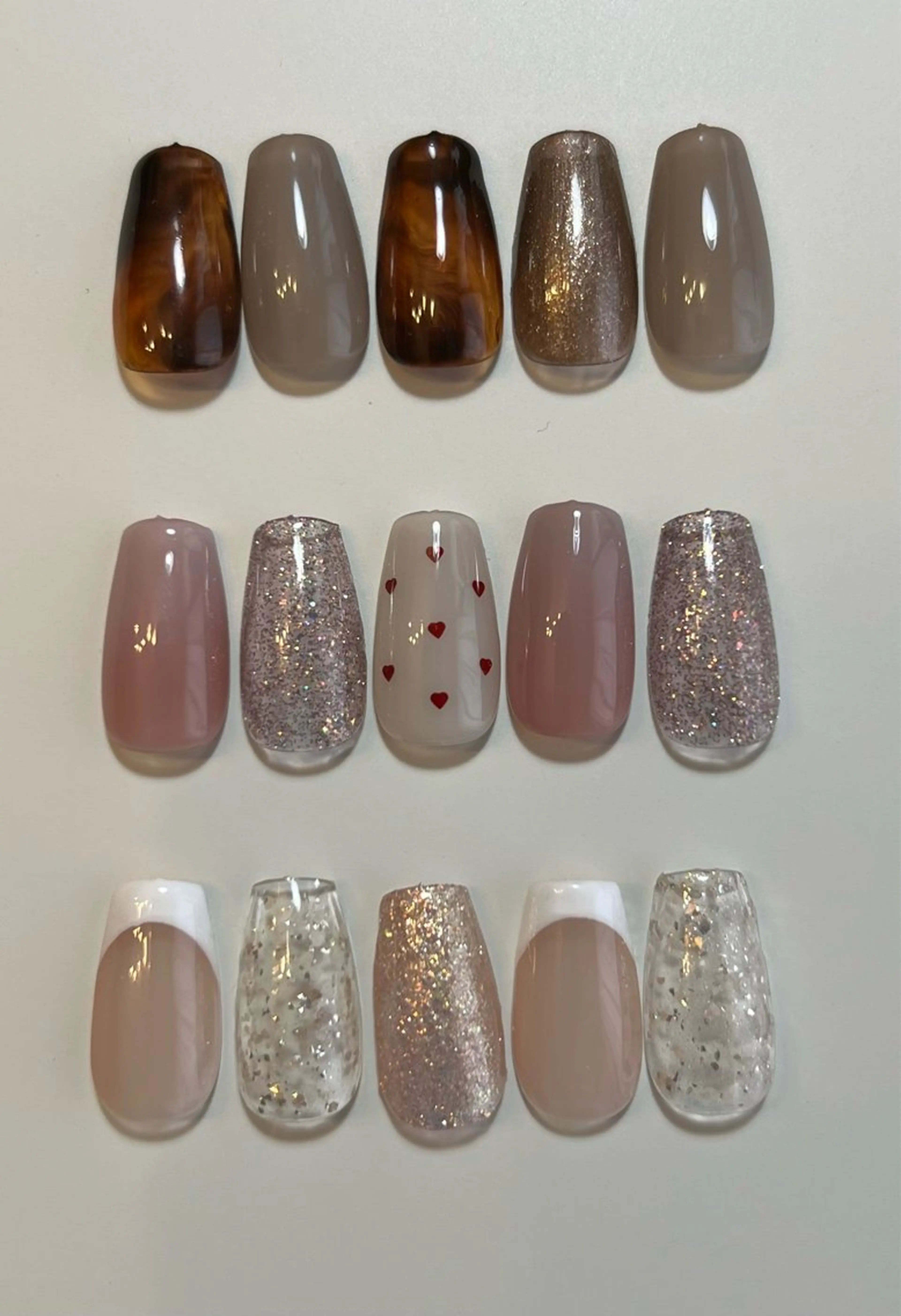 ネイル べっ甲ネイル フレンチネイル グラデーション ハンドネイル nall salon Strho./大正区のネイルデザイン