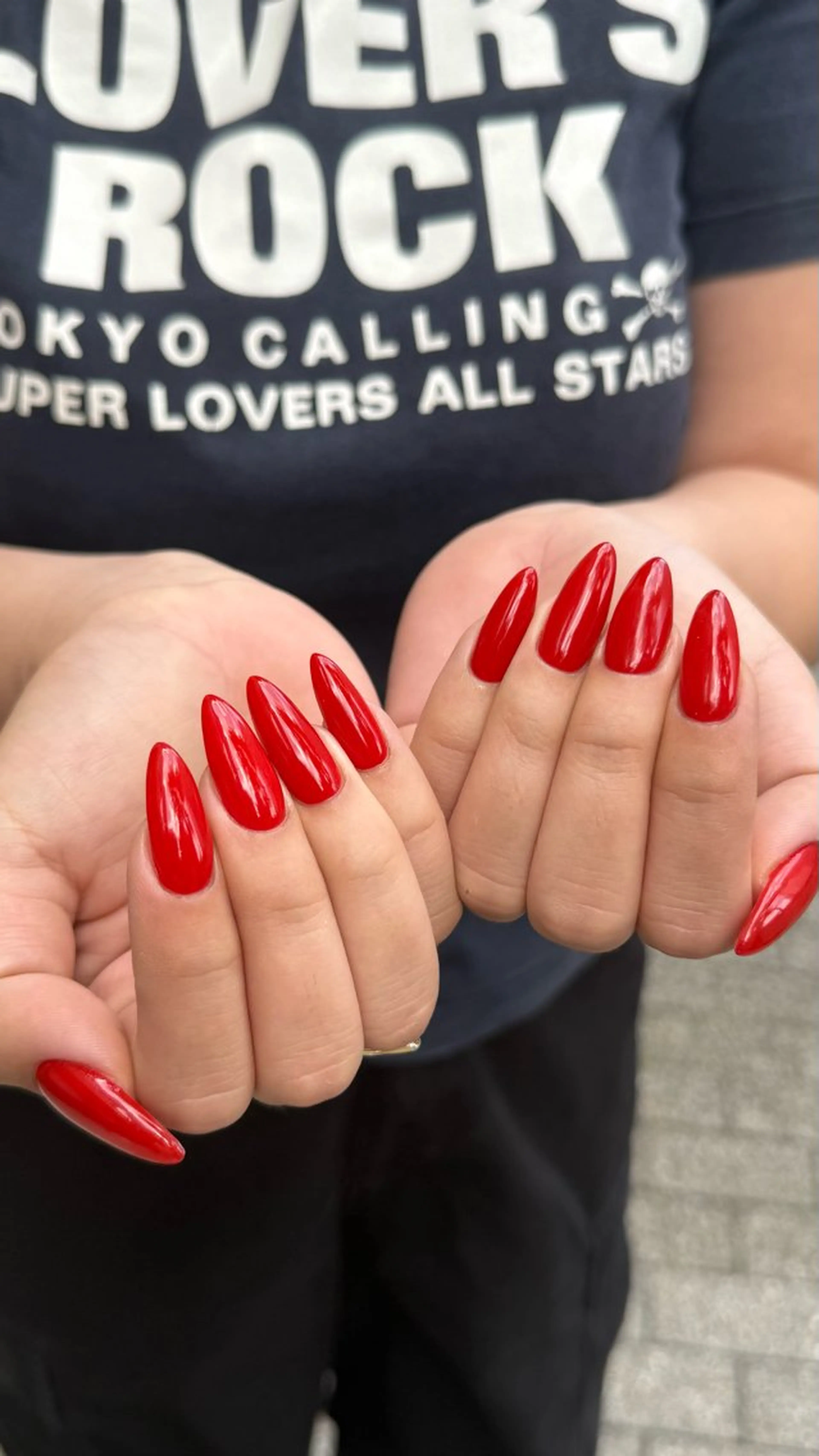 ロング ハンドネイル ramo nail  aoiのネイルデザイン