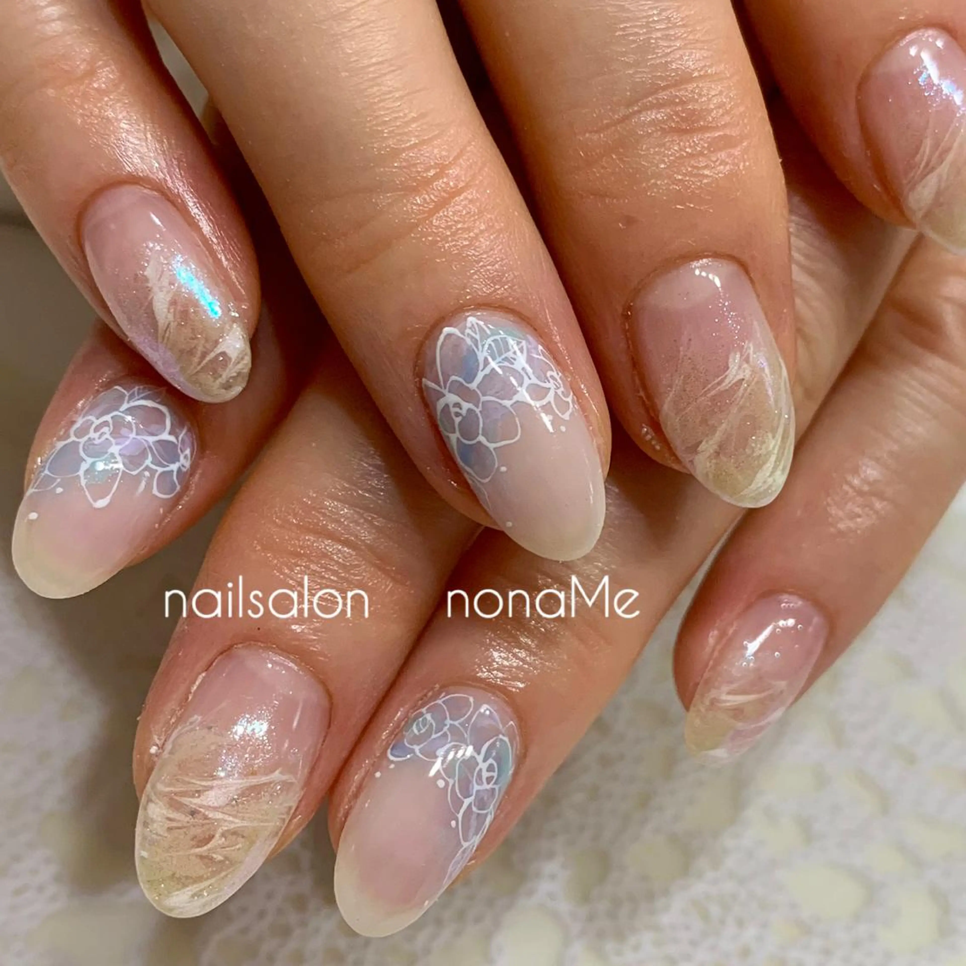 ネイル nonaMe 森のネイルデザイン