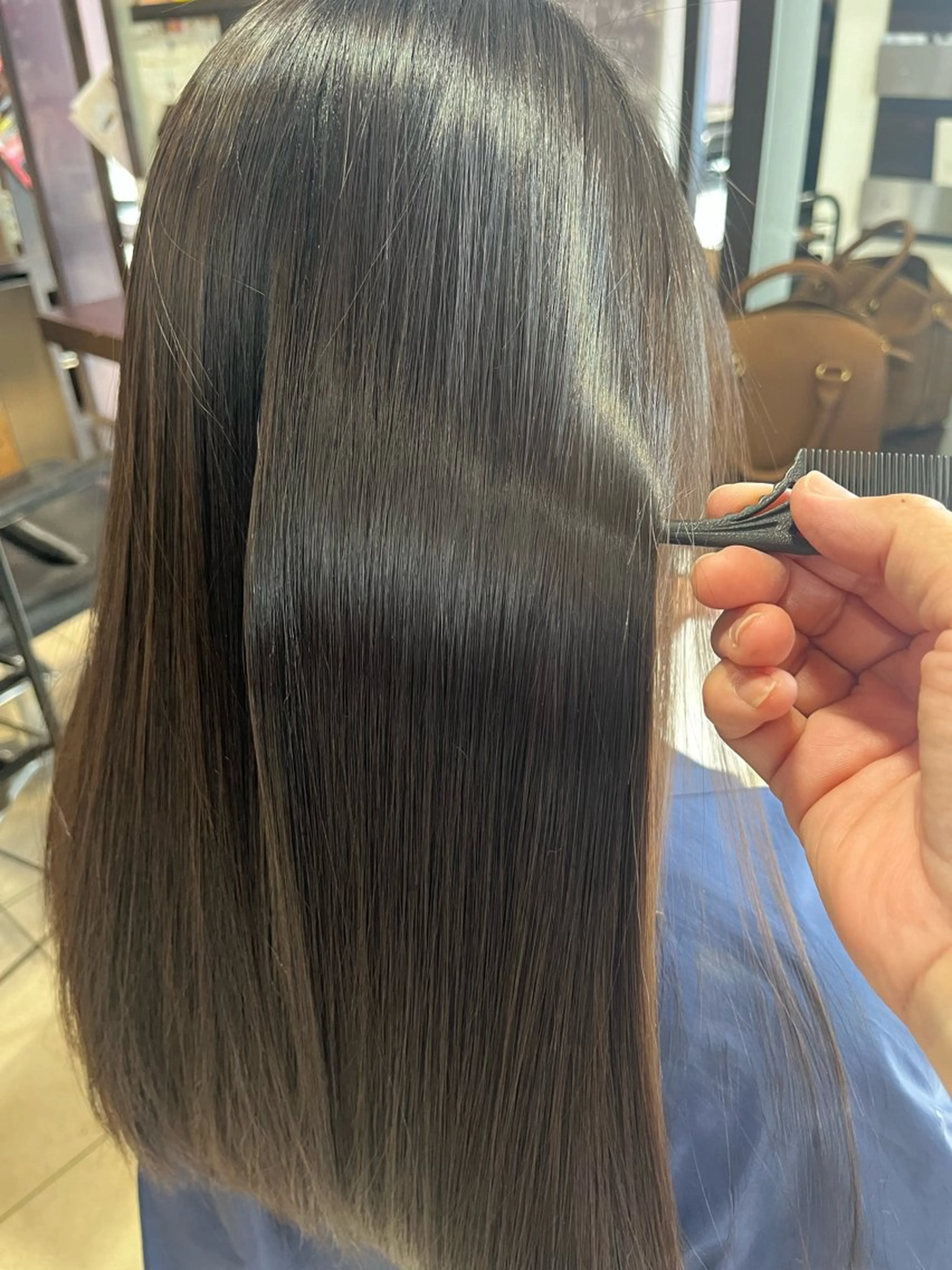 ロング ショート・ボブ・髪 質改善🧡関　玲子のヘアスタイル