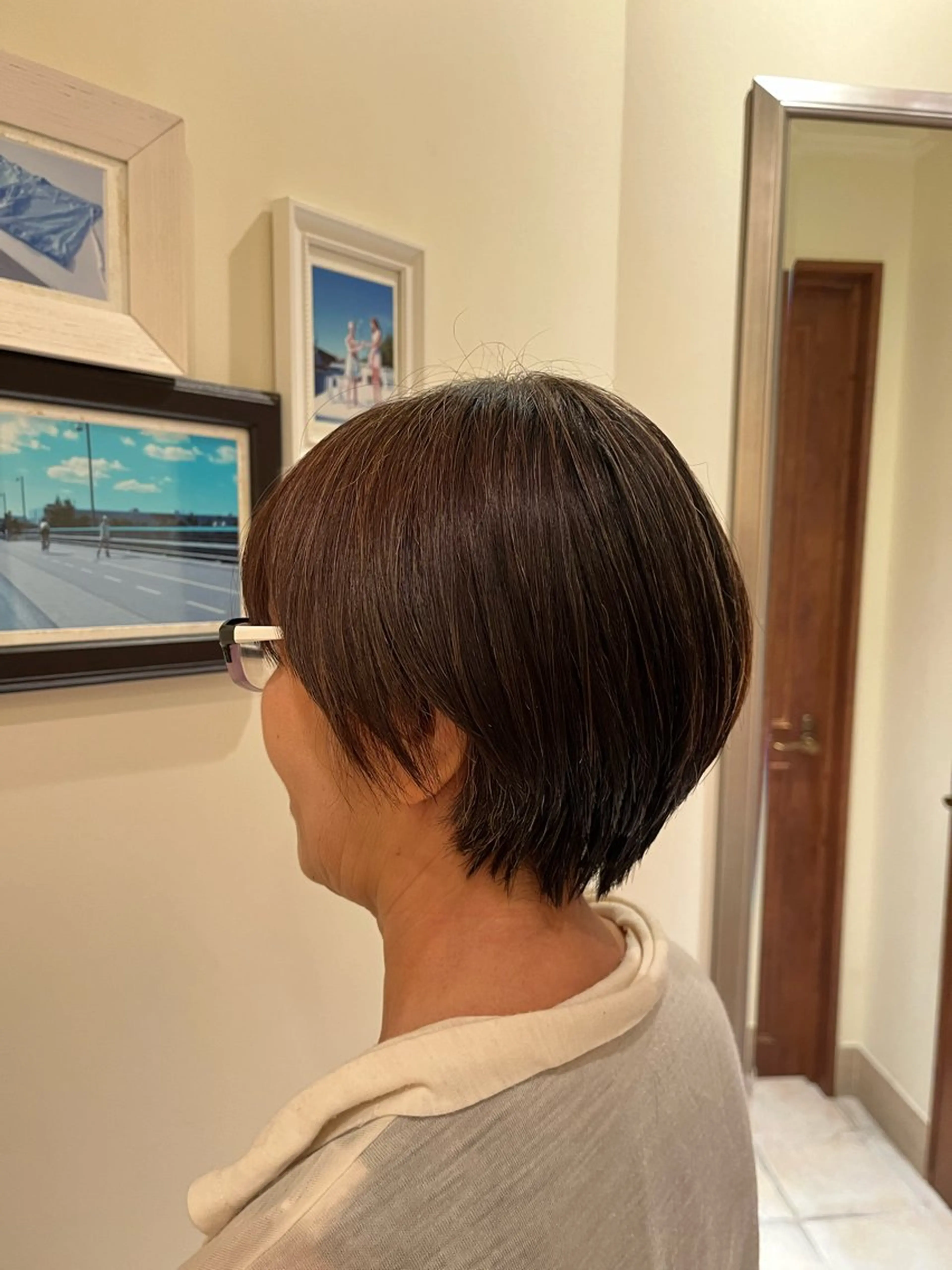 ショート ショートヘア ショートカット / 銀座/ 青山莉奈のヘアスタイル