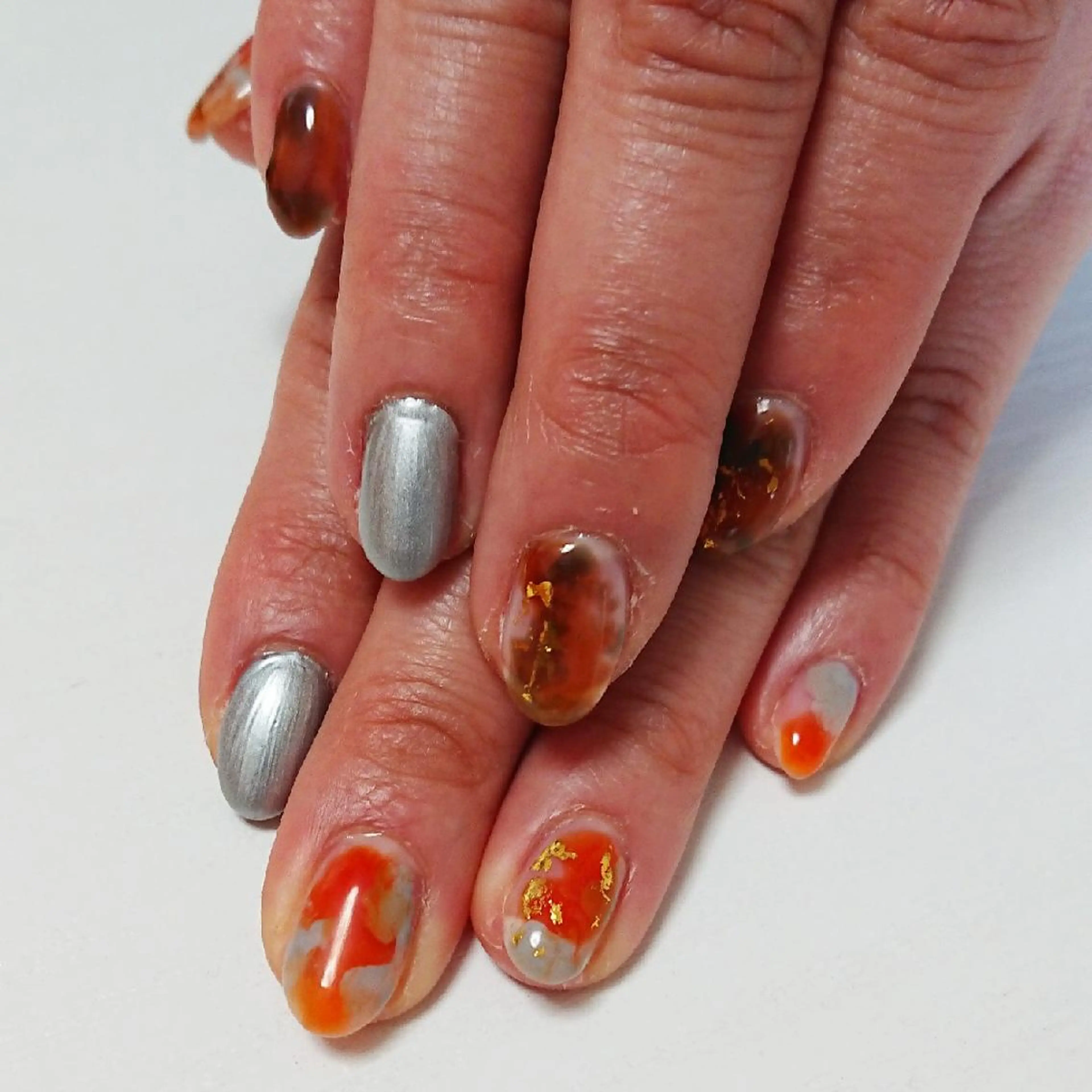 ネイル ニュアンスネイル ハンドネイル Lilith Nailのネイルデザイン