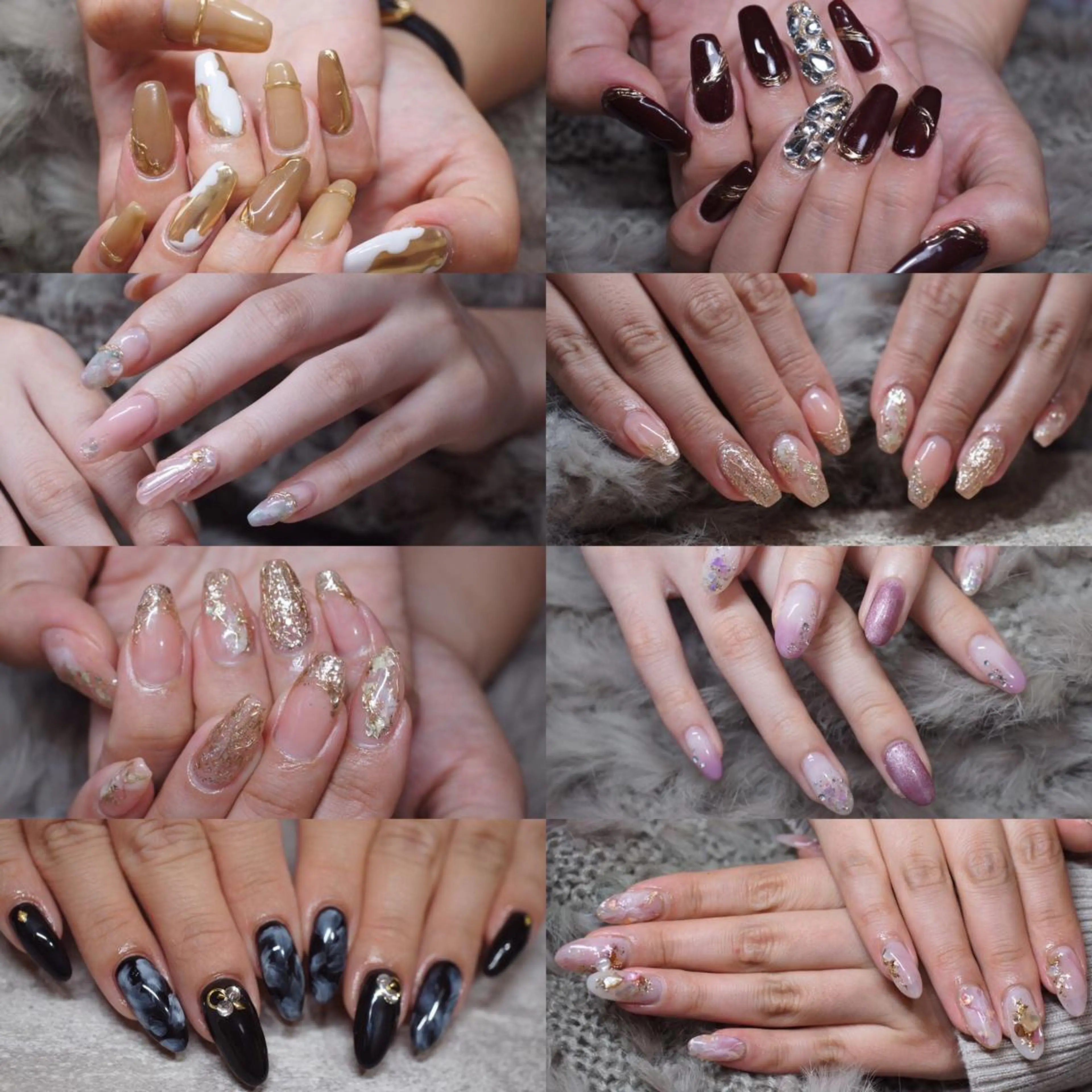 ネイル スカルプネイル プライベートサロン jewel nailのネイルデザイン