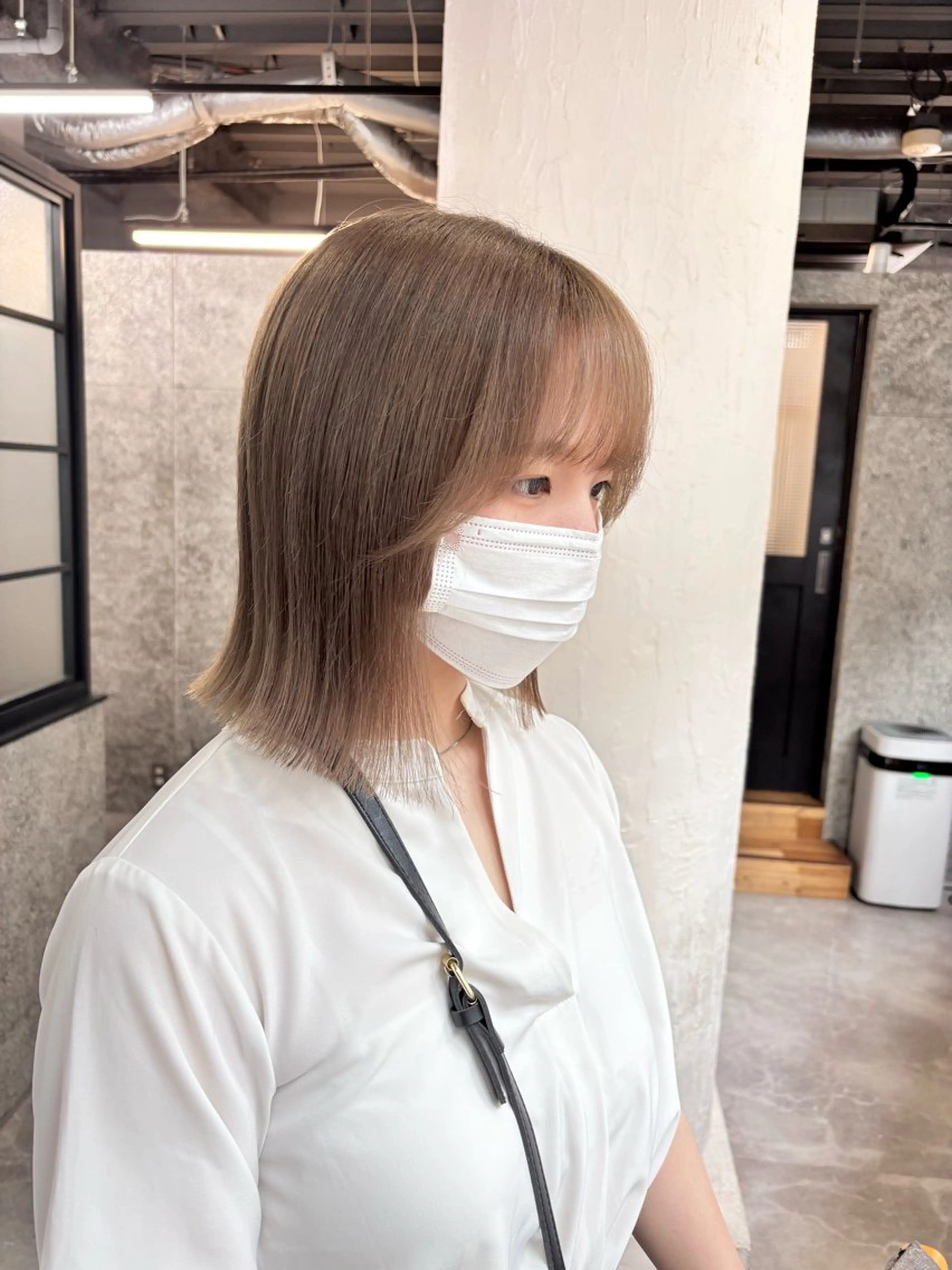 ショート カット トリートメント leben serikaのヘアスタイル