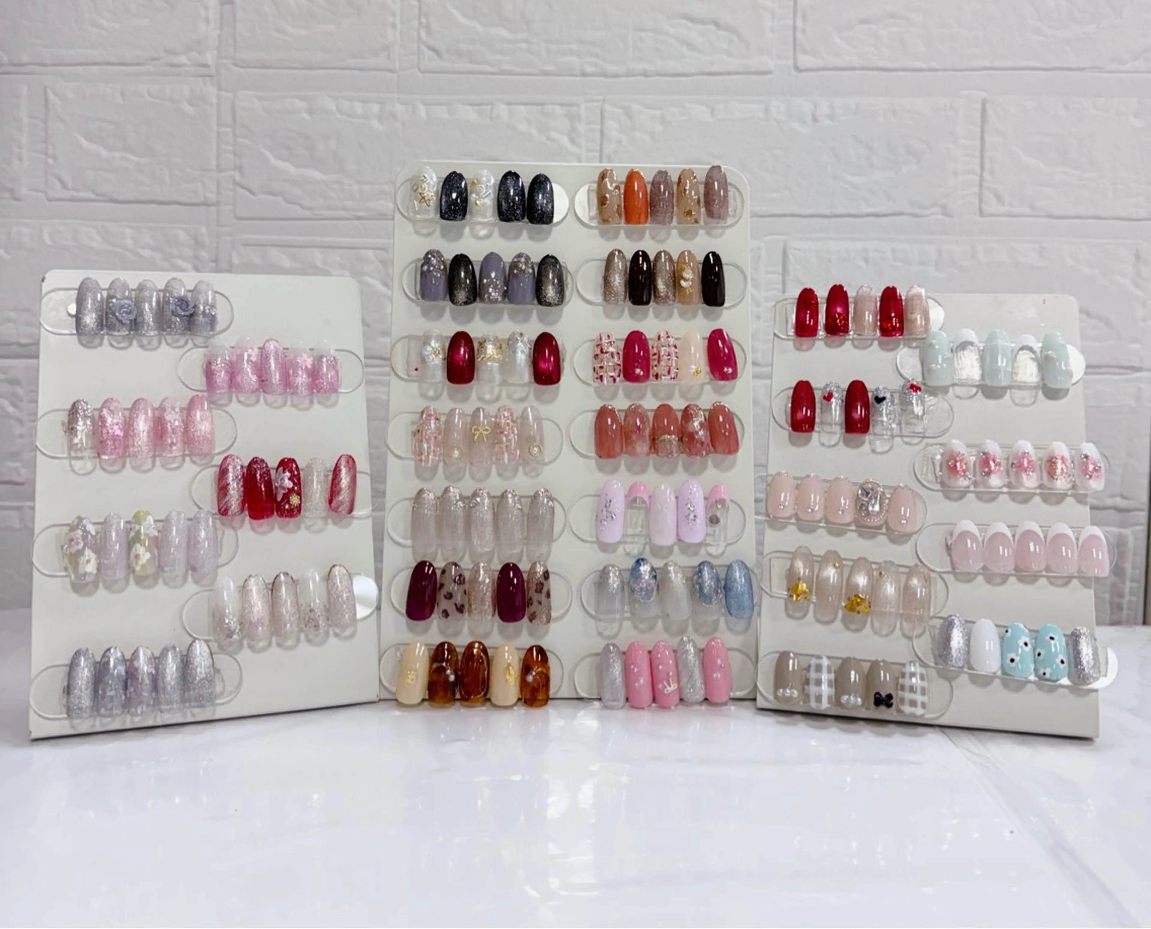 （オフあり) 人気🍁定額デザインB♪季節のデザインネイル🍀オフ無料⭕️カラー変更可の写真