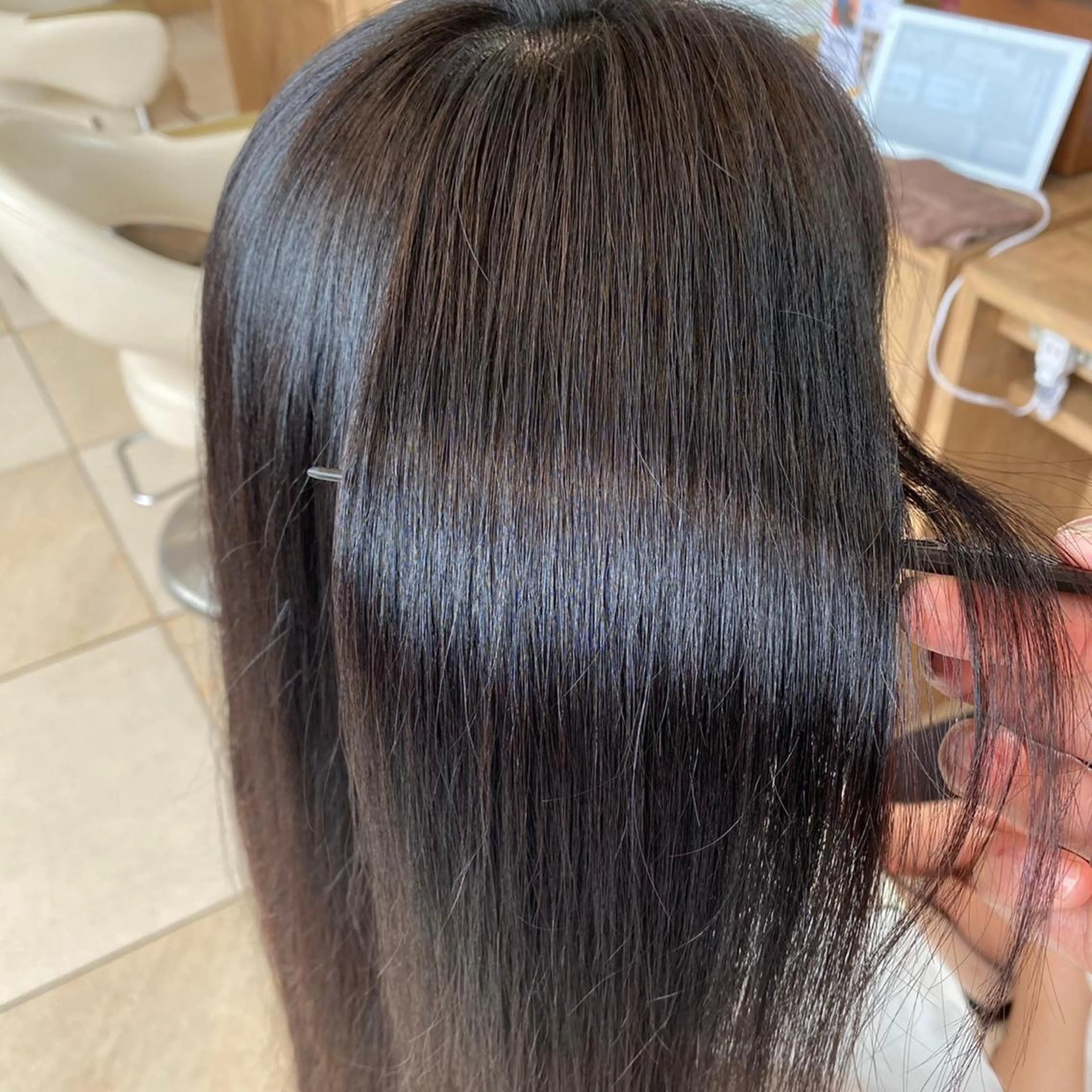 ロング 髪質改善 縮毛矯正 ✨美髪矯正の専門家✨ 髪質改善　松村のヘアスタイル