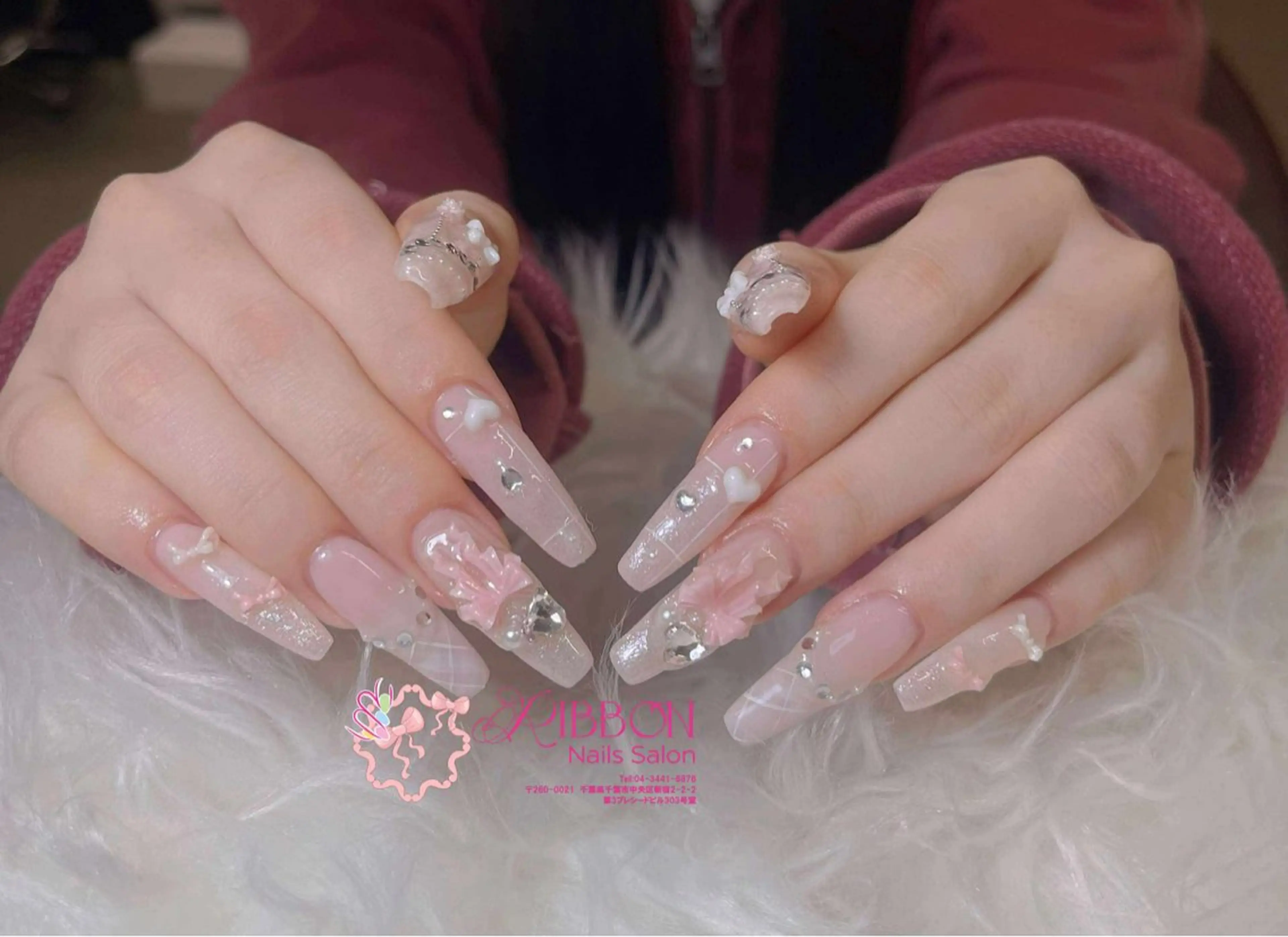 ネイル チークネイル フットネイル フレンチネイル グラデーション 韓国ネイル YUKI NAILのネイルデザイン