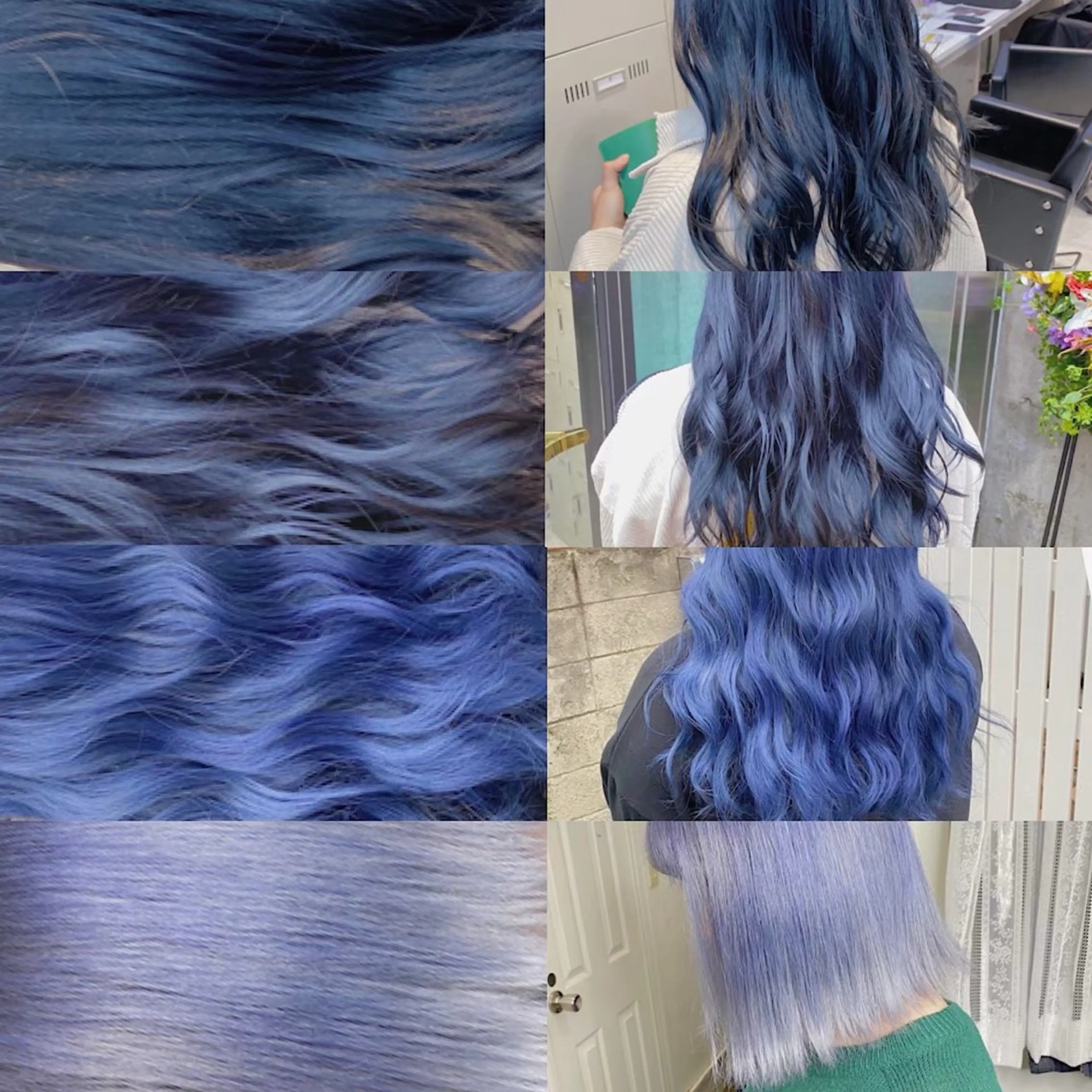 ロング カラー メンズウルフ🐺♡ ブリーチ♡ヘアメ🎀のヘアスタイル