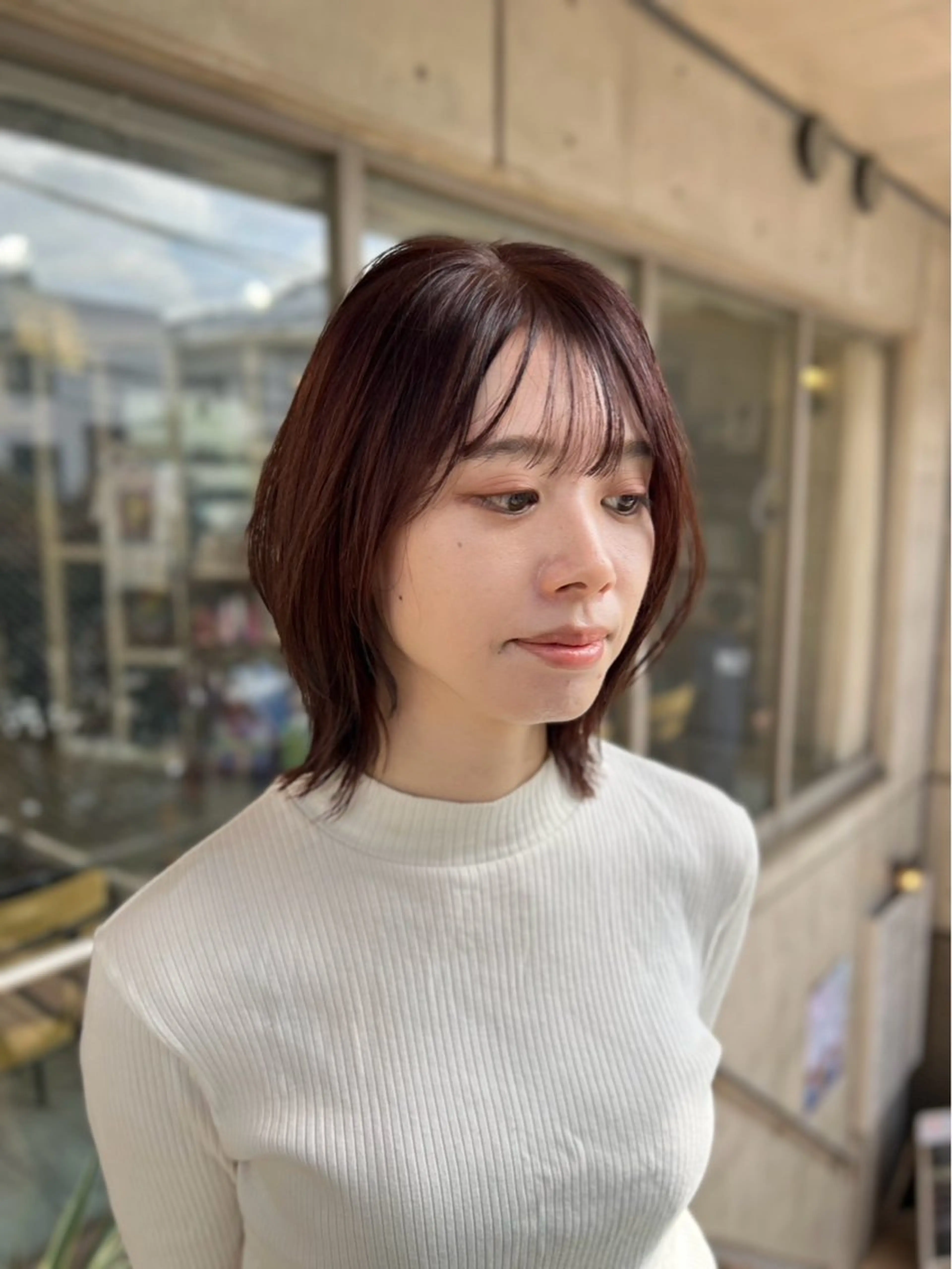 ミディアム 三浦 太生のヘアスタイル