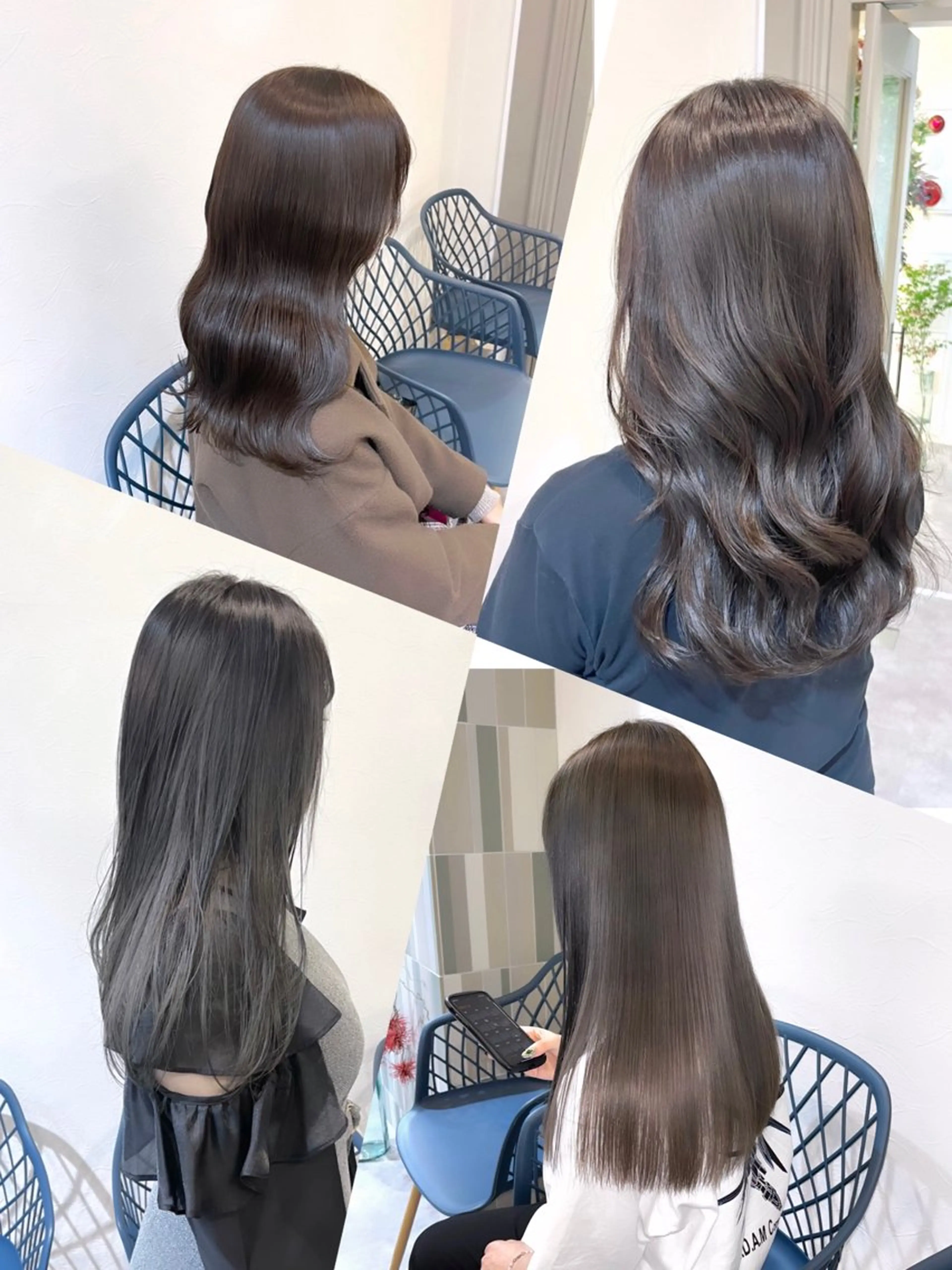 透明感カラー＋トリートメントの写真