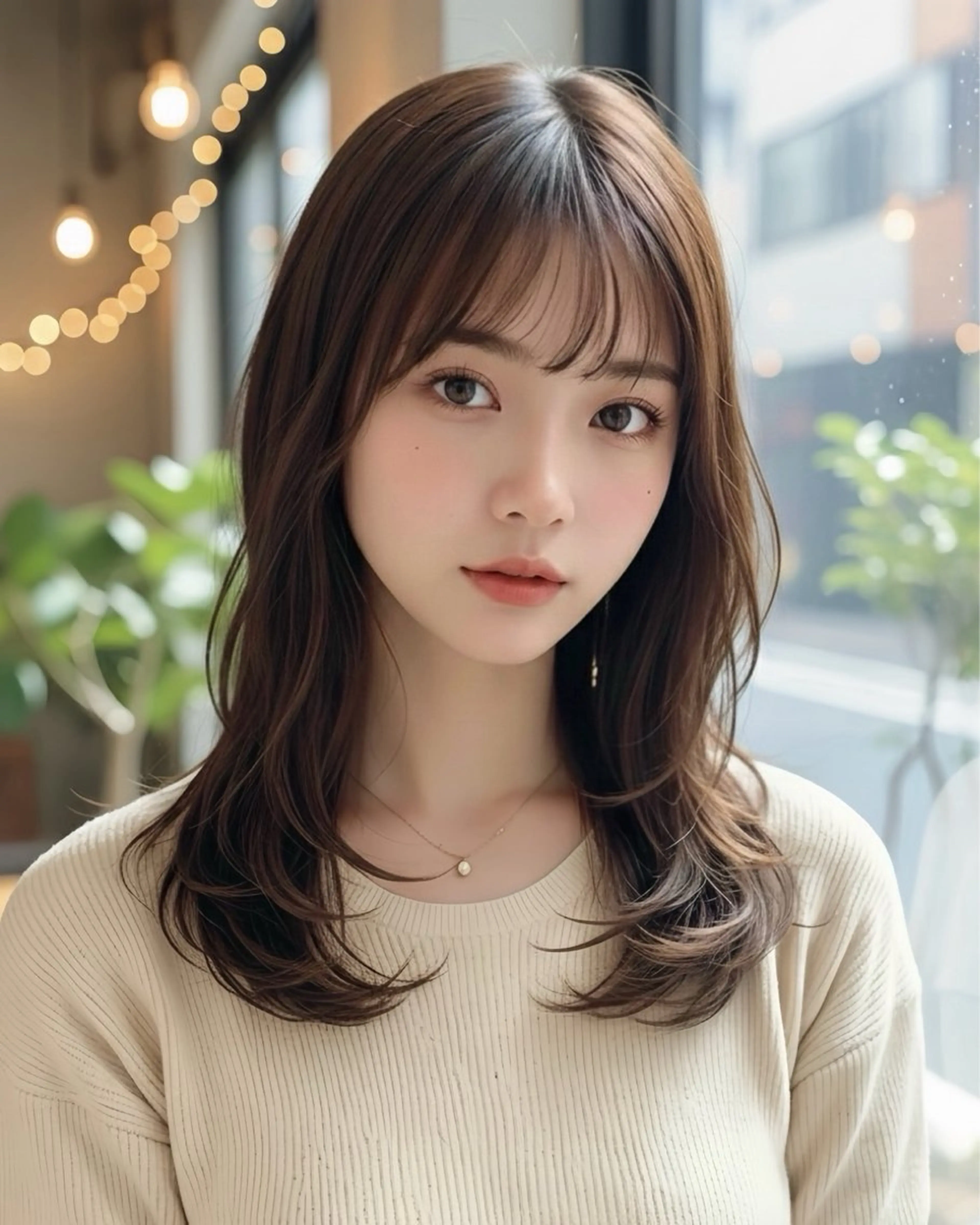 ミディアム レイヤーカット AFLOAT   D’L所属・野呂 海吏のヘアスタイル