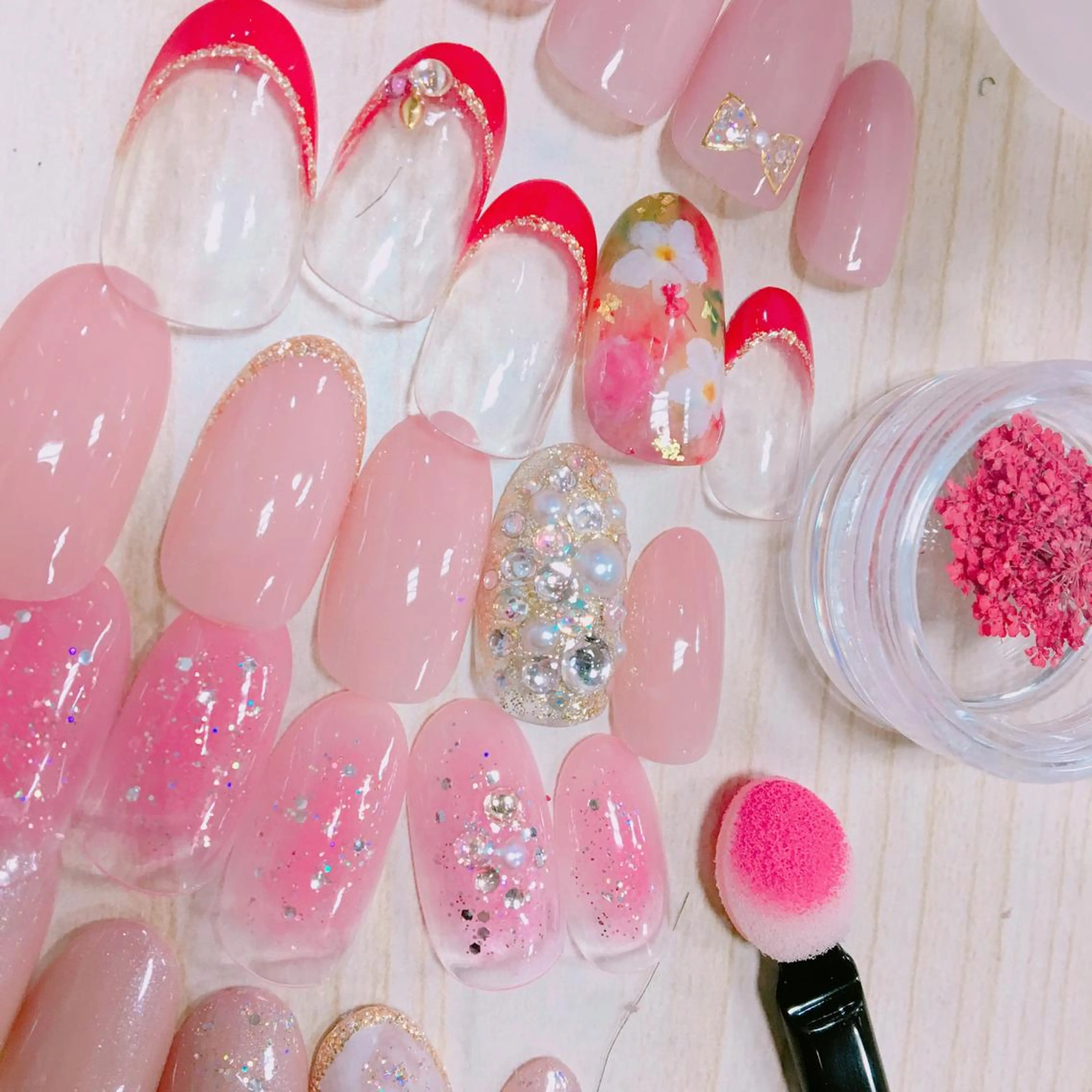 ネイル 玉造、森ノ宮 fran2 nailのネイルデザイン