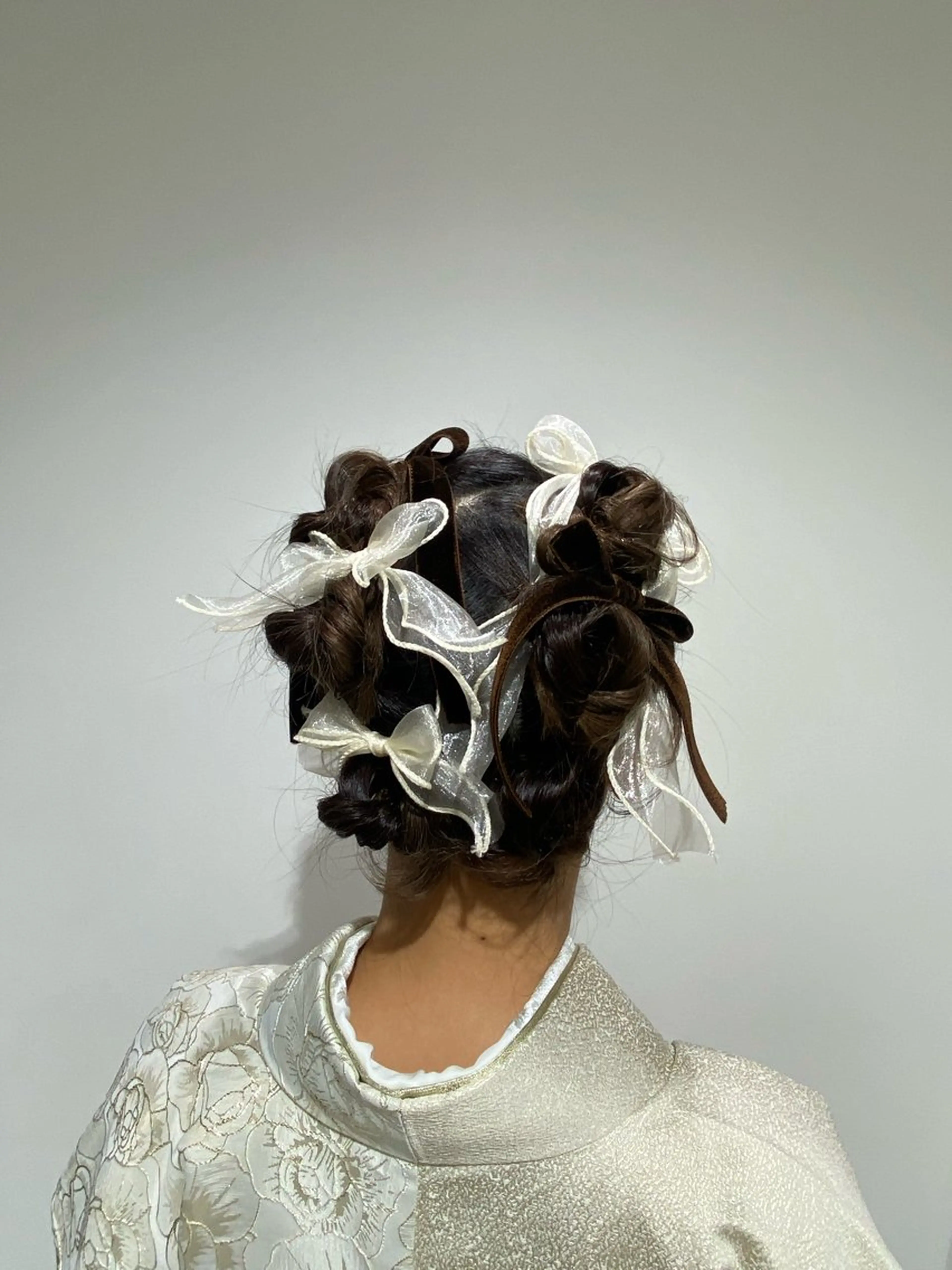 ヘアアレンジ ツインテール エジリ ナナハのヘアスタイル