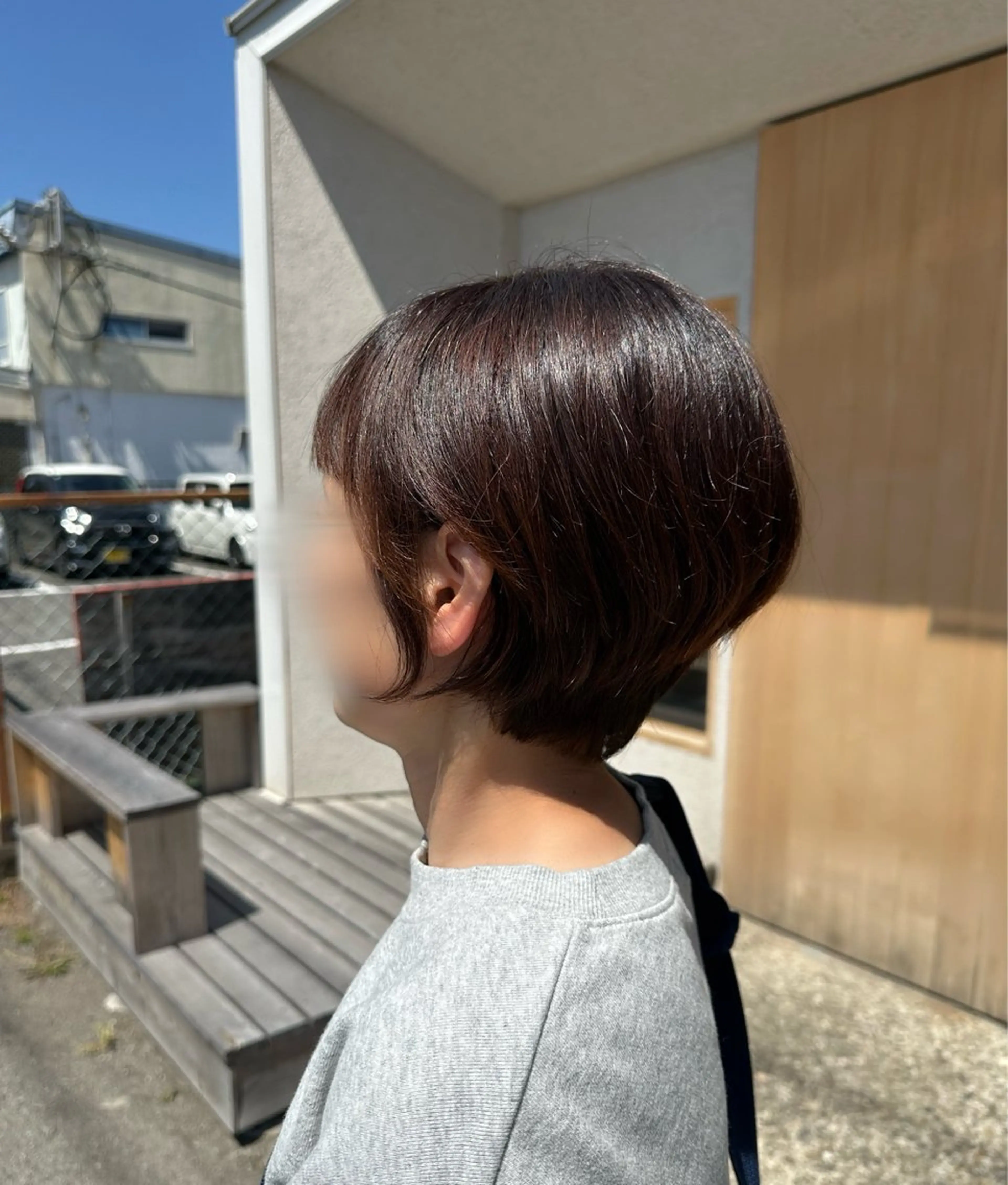 似合わせカットの写真