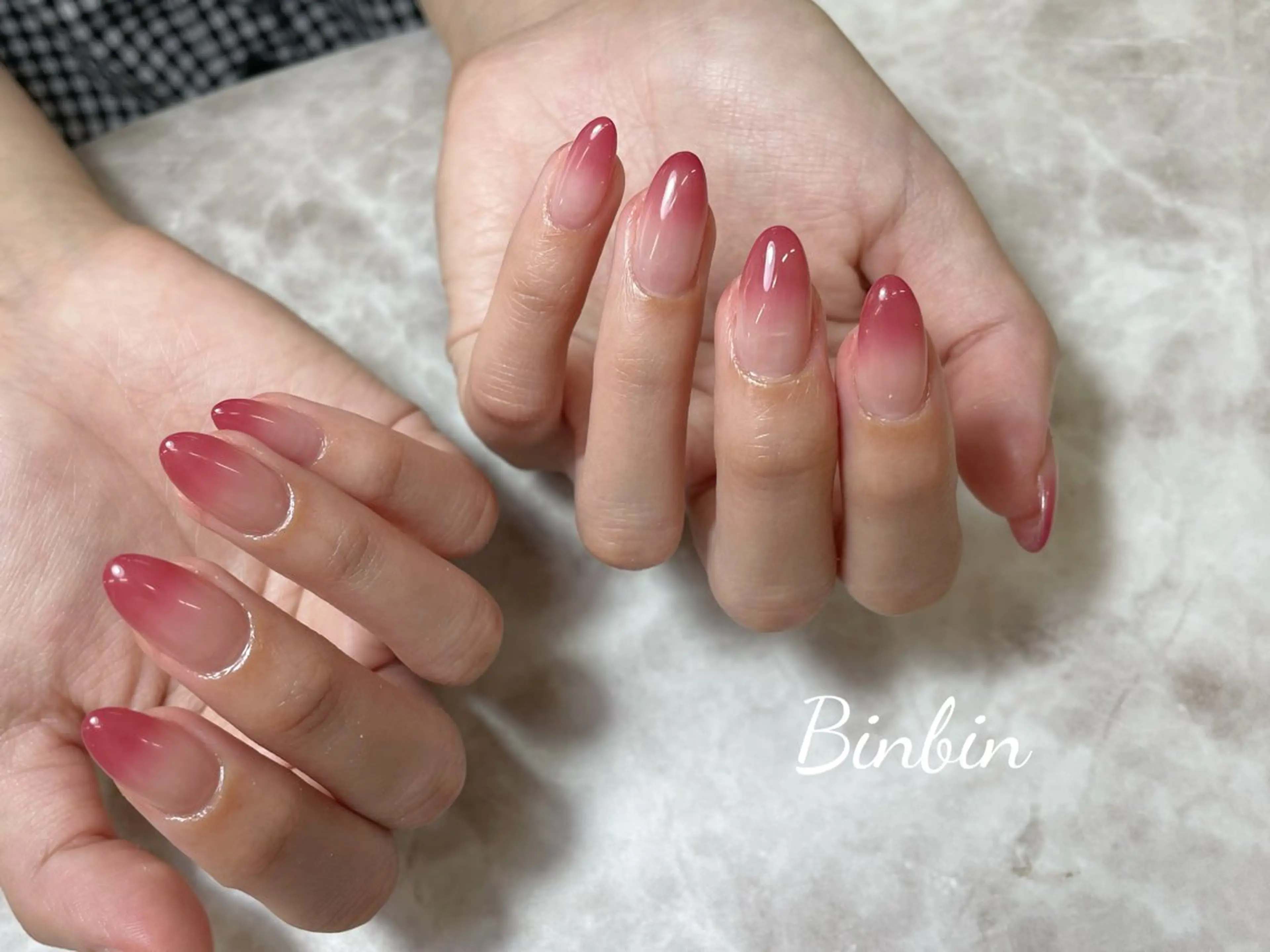 🩷ふんわりゴージャス☆ベビーブーマーグラデーション　初回オフ無料の写真