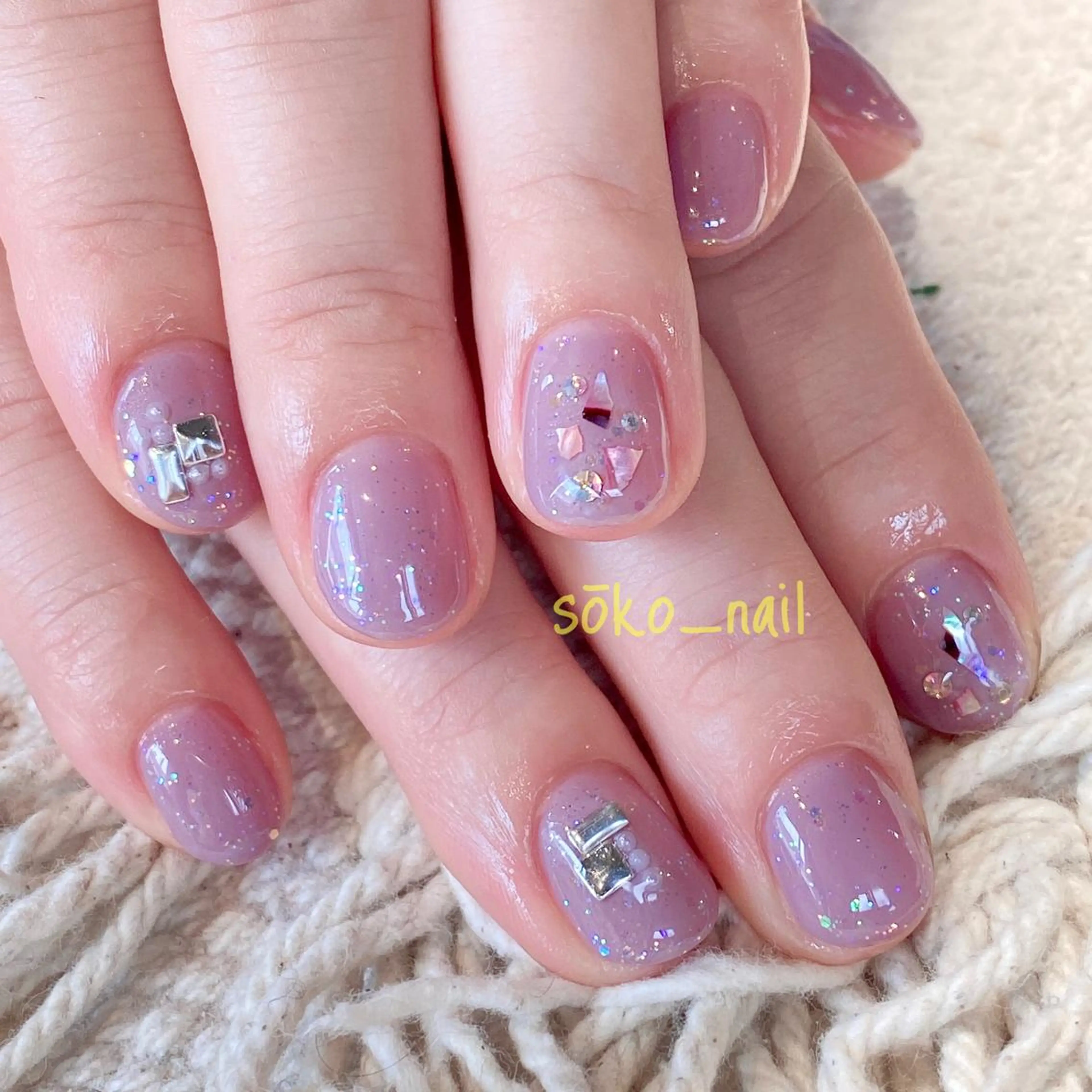 ネイル ハンドネイル megu  / sōko nailのネイルデザイン