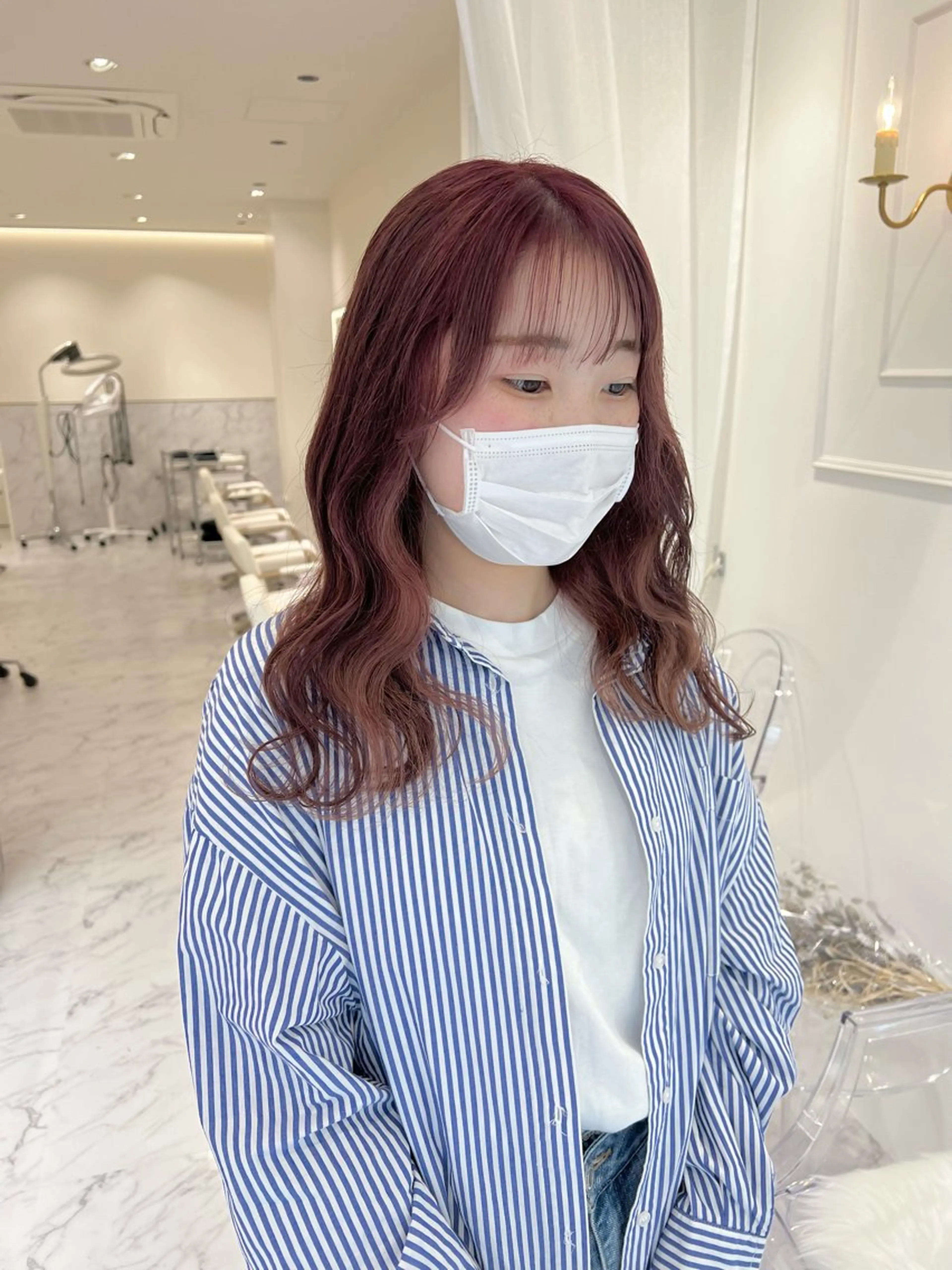 ロング ヘアカラー ParveMix /  相馬 さくらのヘアスタイル