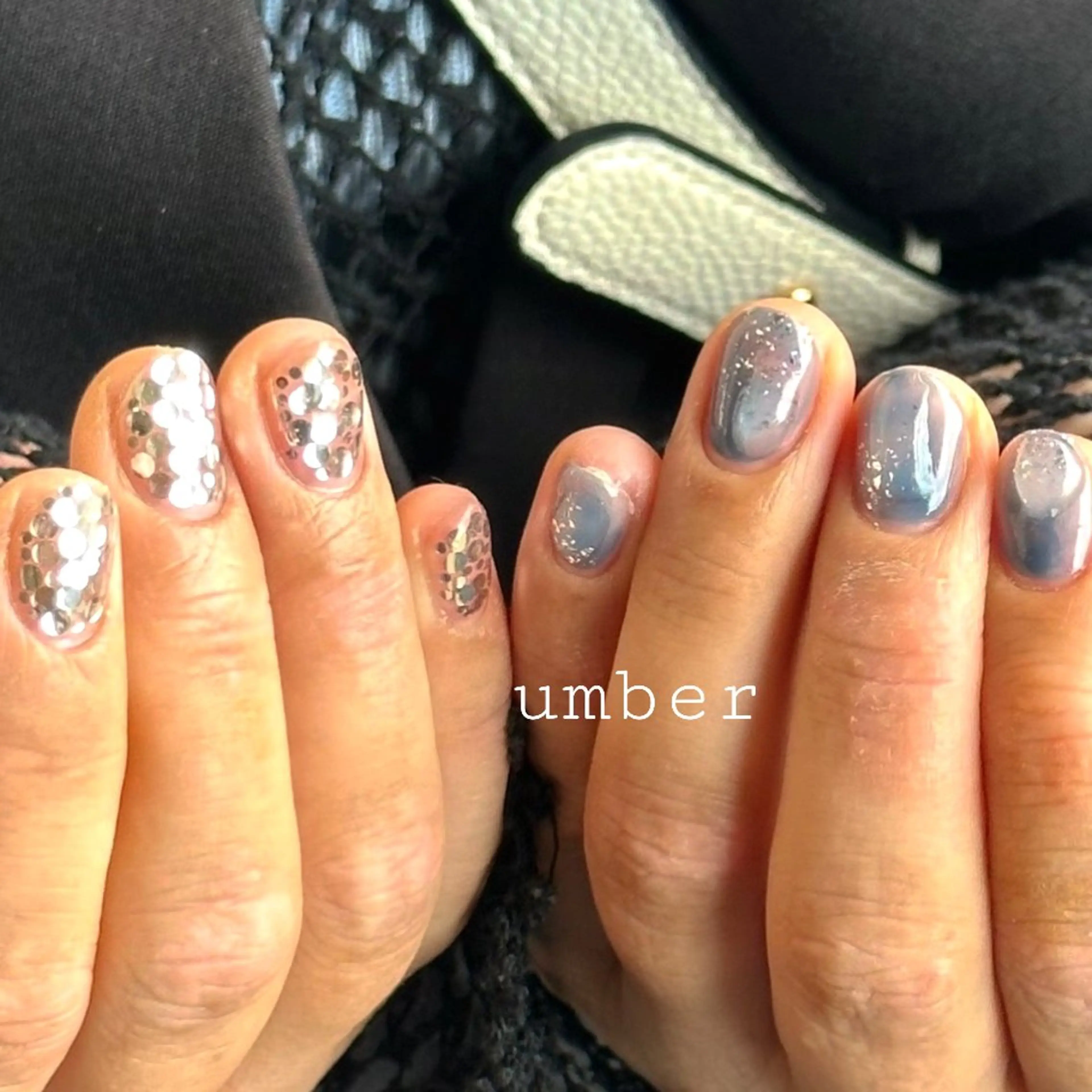 ネイル ハンドネイル umber 三茶1分のネイルデザイン