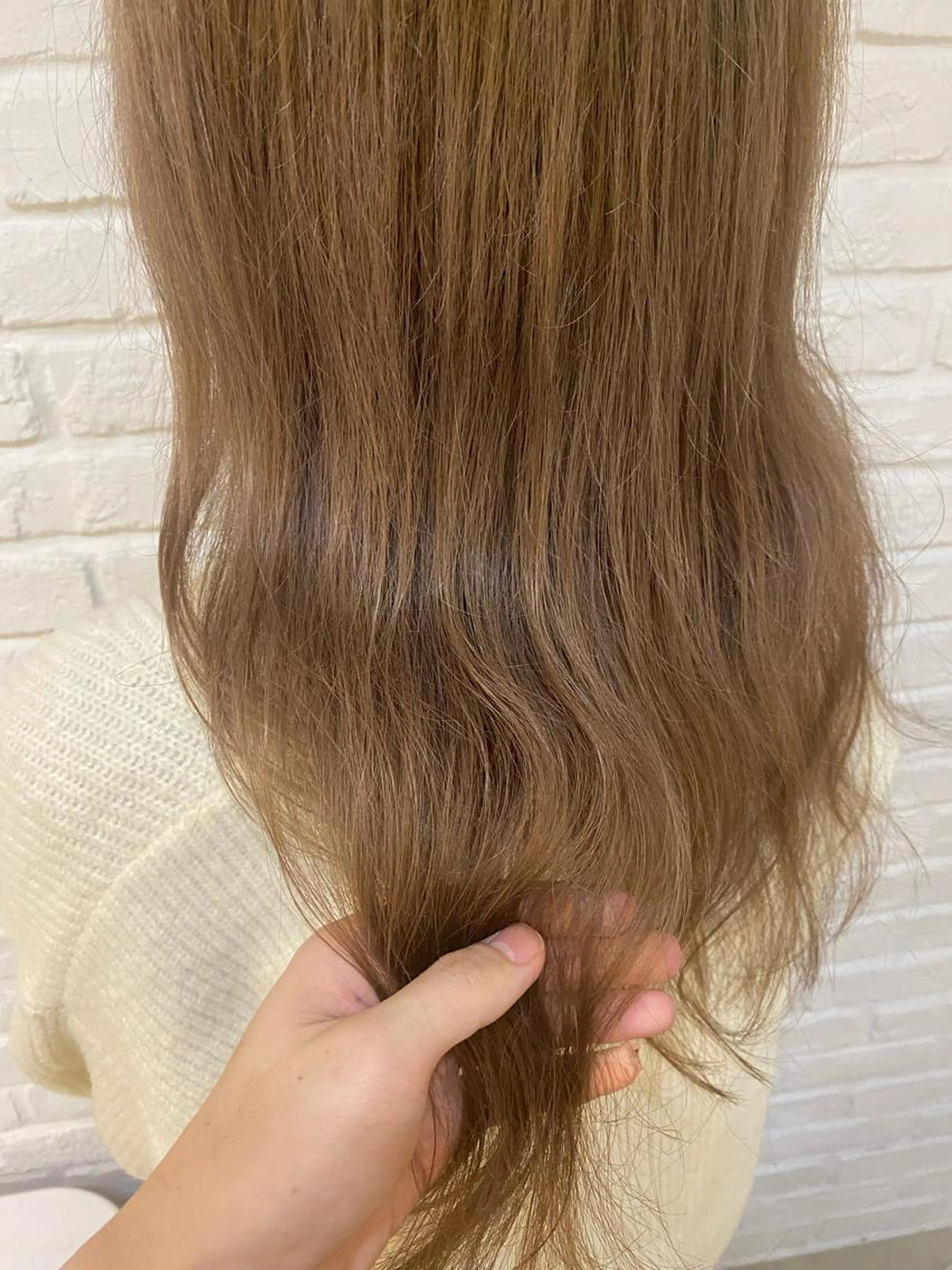 【土日祝対象】カット+カラー+超音波KERASTASEトリートメントの写真