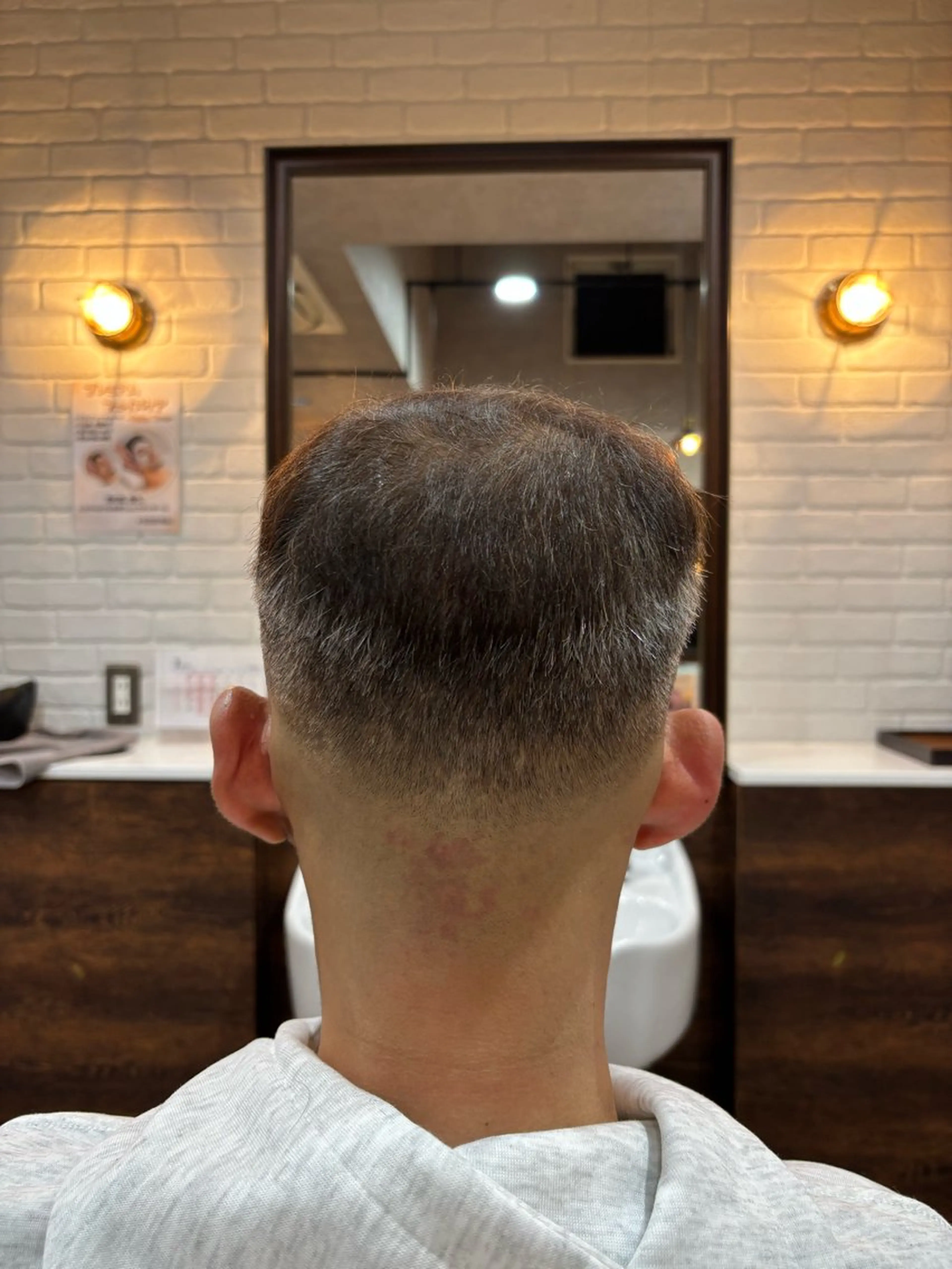 ショート メンズ 上田 美羽のヘアスタイル