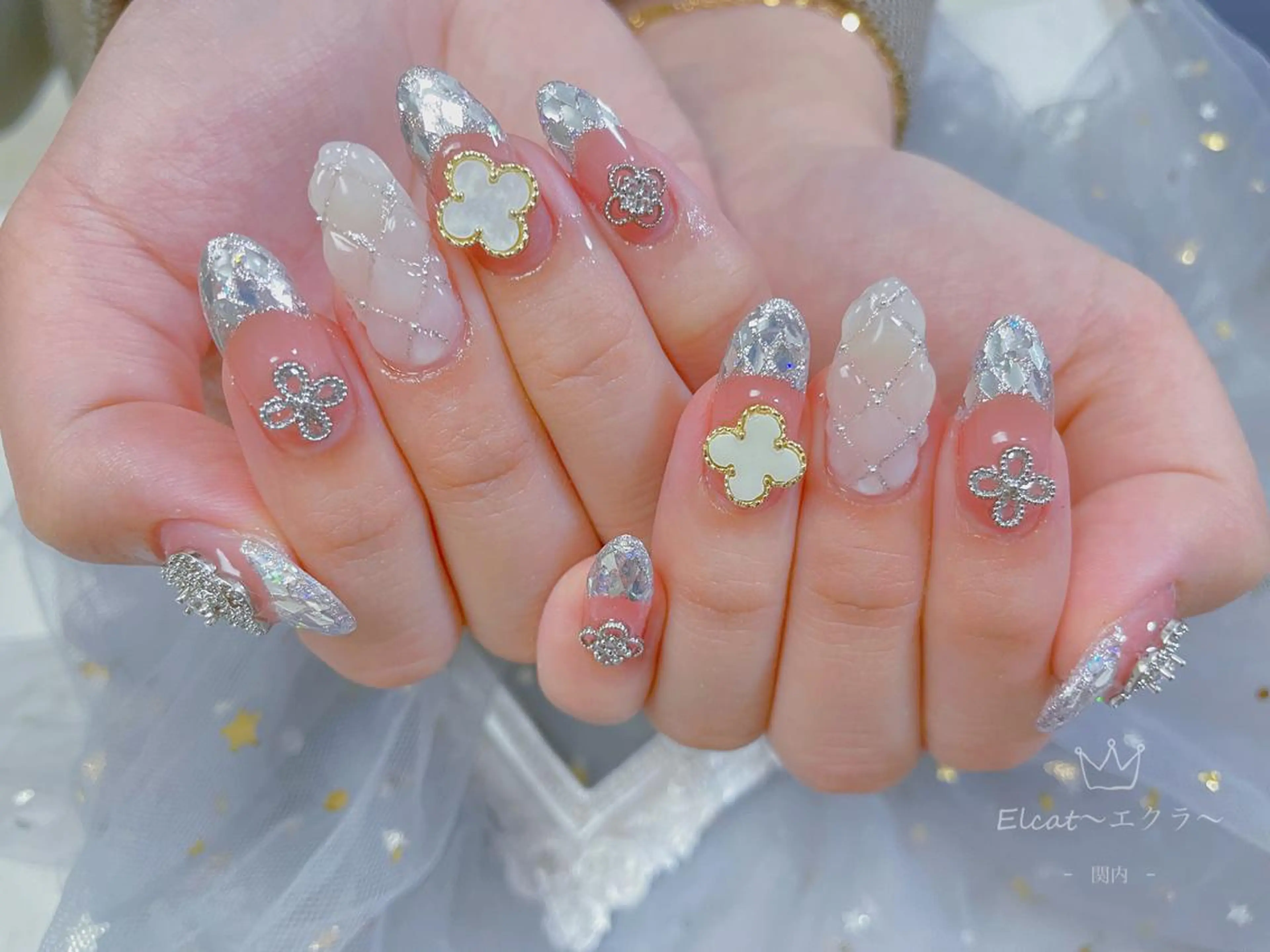 ネイル ハンドネイル ネイルサロンエクラ 🫧Shizukaのネイルデザイン