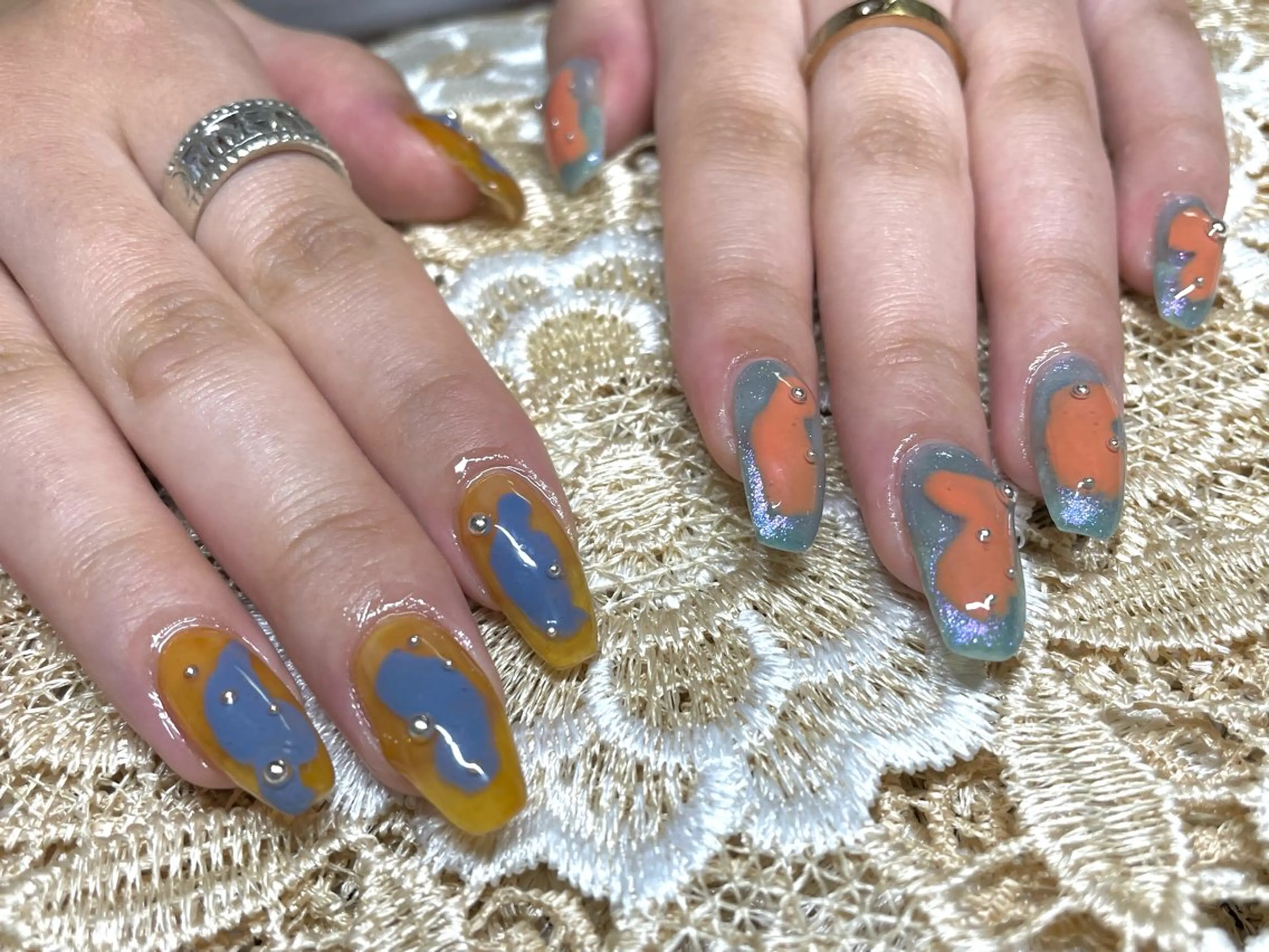 ロング epanouir mihoのネイルデザイン