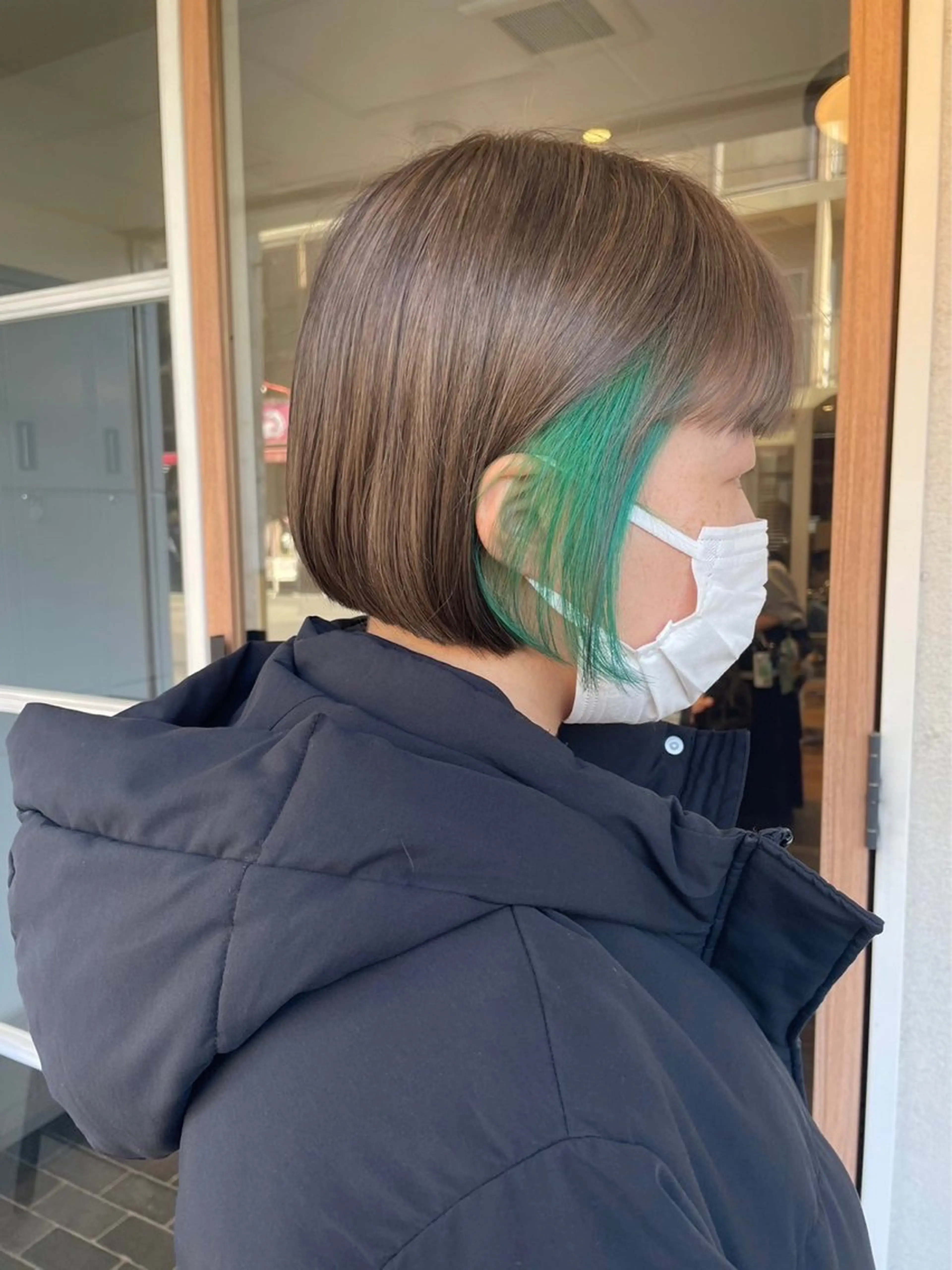 ミディアム カラー インナーカラー 🟦メンズ特化🟦 たかしま　あさひのヘアスタイル