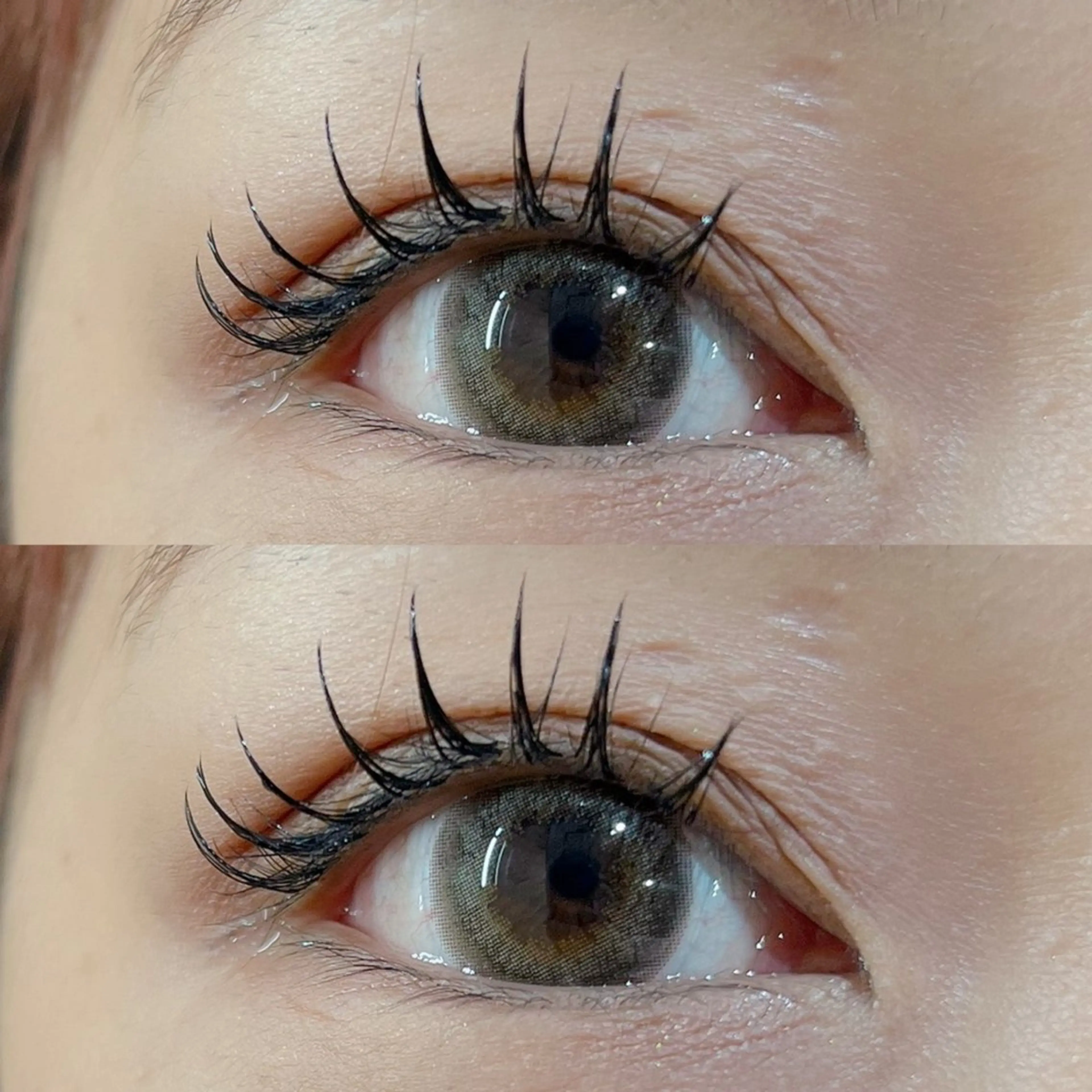 マツエク・マツパ 束感まつ毛 フラットラッシュ 韓国風マツエク Shucre太田川 🎀mokaのマツエク・マツパデザイン
