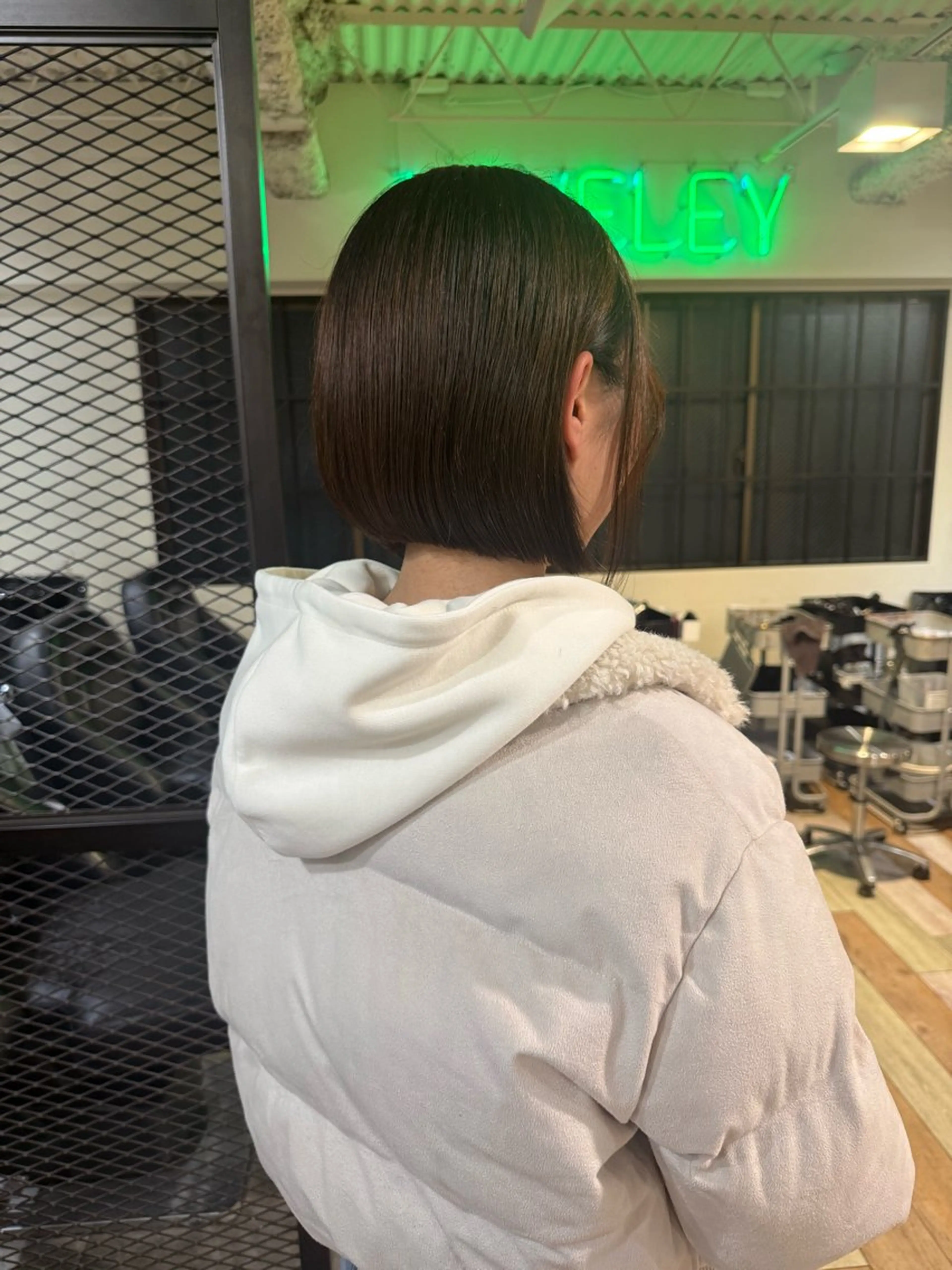 ショート カラー ベージュカラー ショコラベージュ ボブ カット ヘアカラー トリートメント 🌈デザインヘア職人 Kaede🌈のヘアスタイル