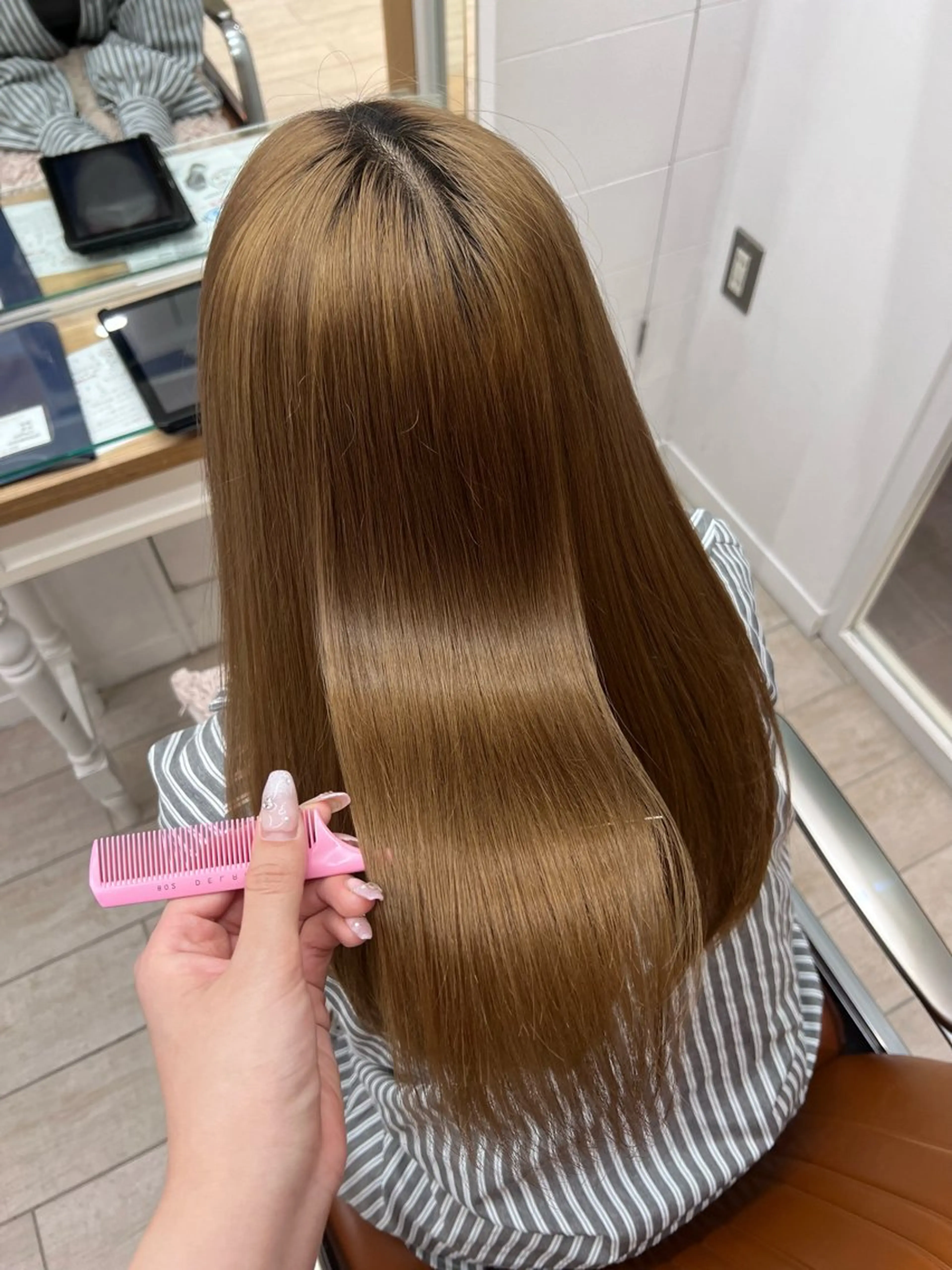 ロング トリートメント モデル募集 セイノチヒロのヘアスタイル