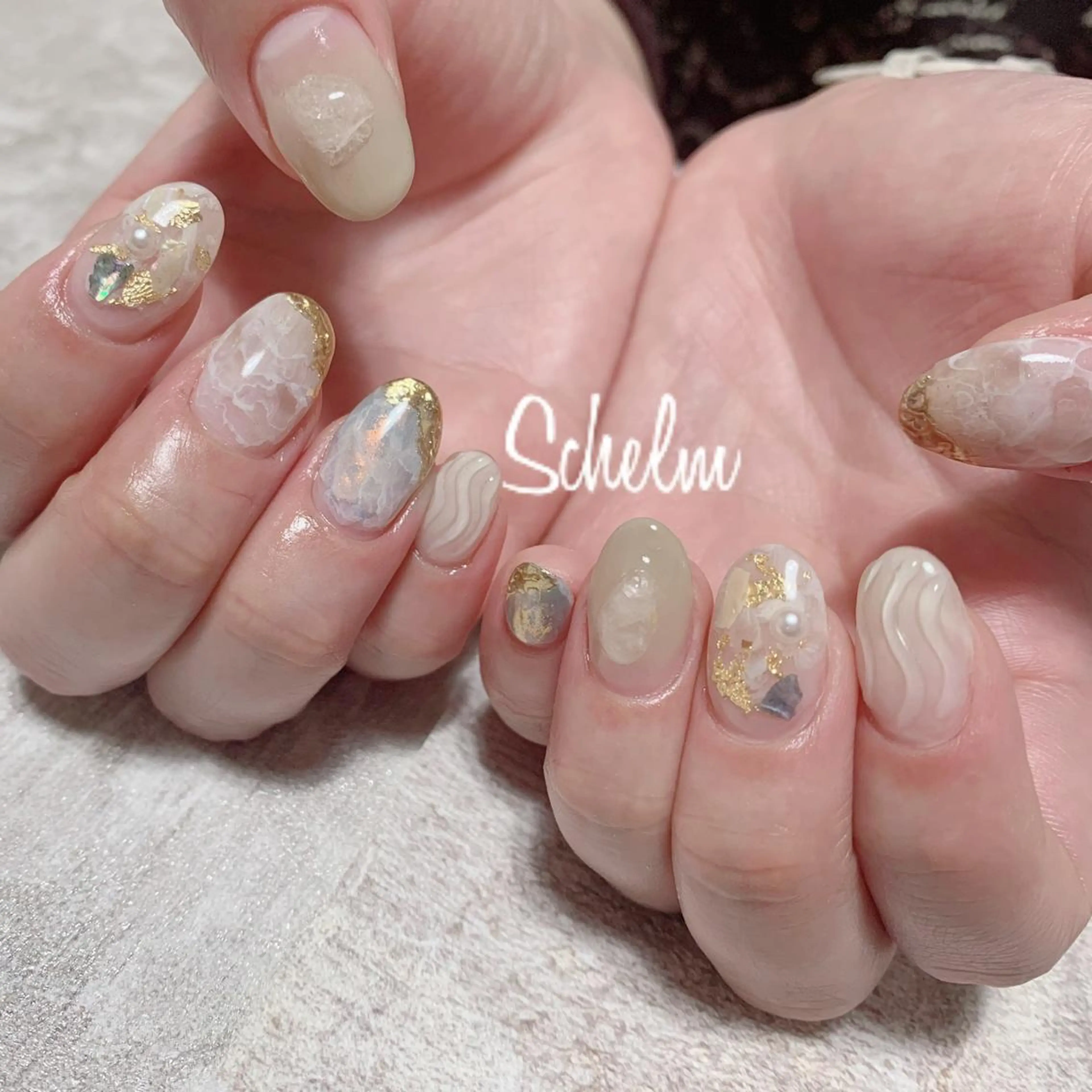ネイル ハンドネイル nail room シュレムのネイルデザイン
