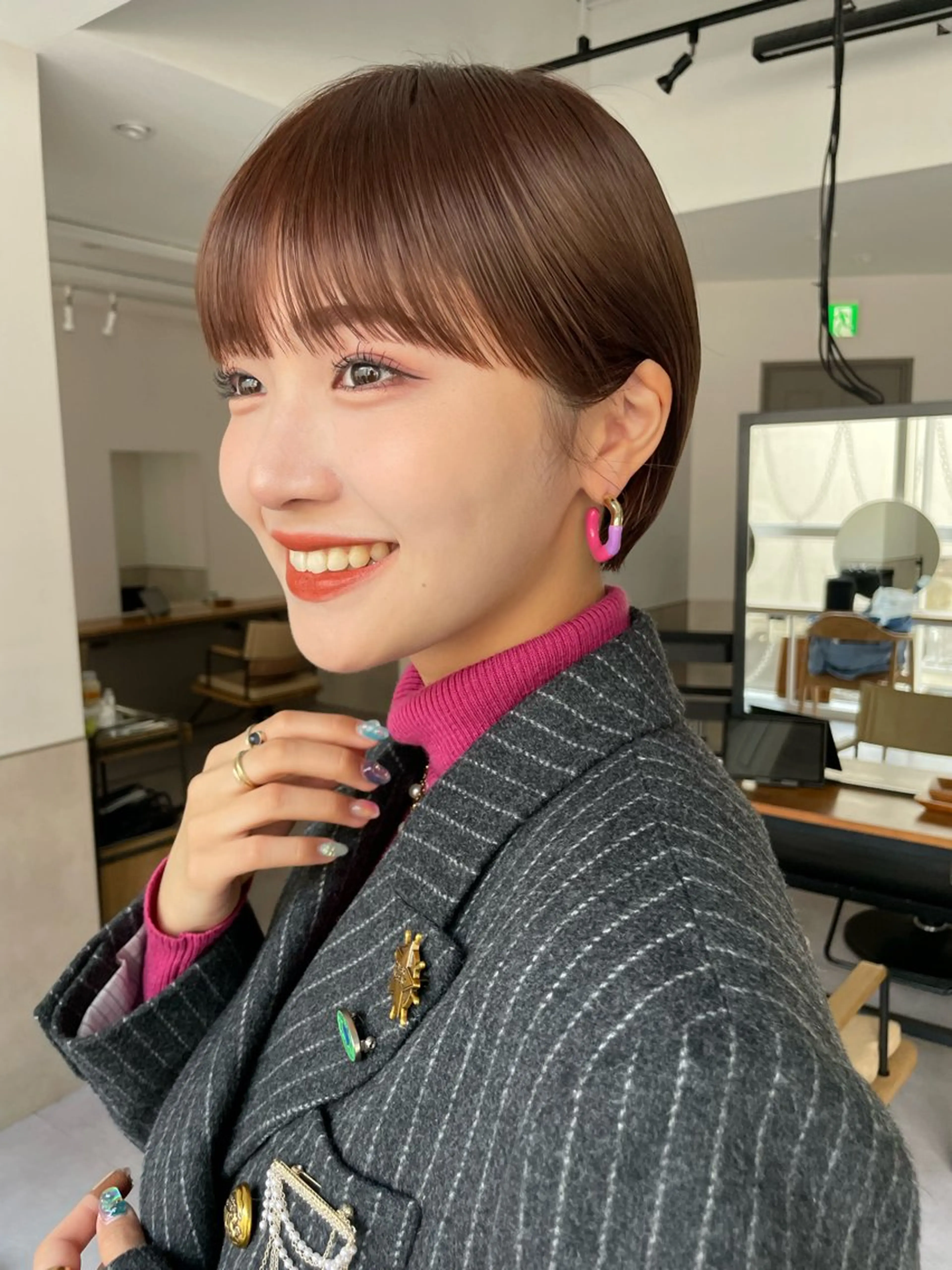 ショート 期間限定 カット　りょうのヘアスタイル