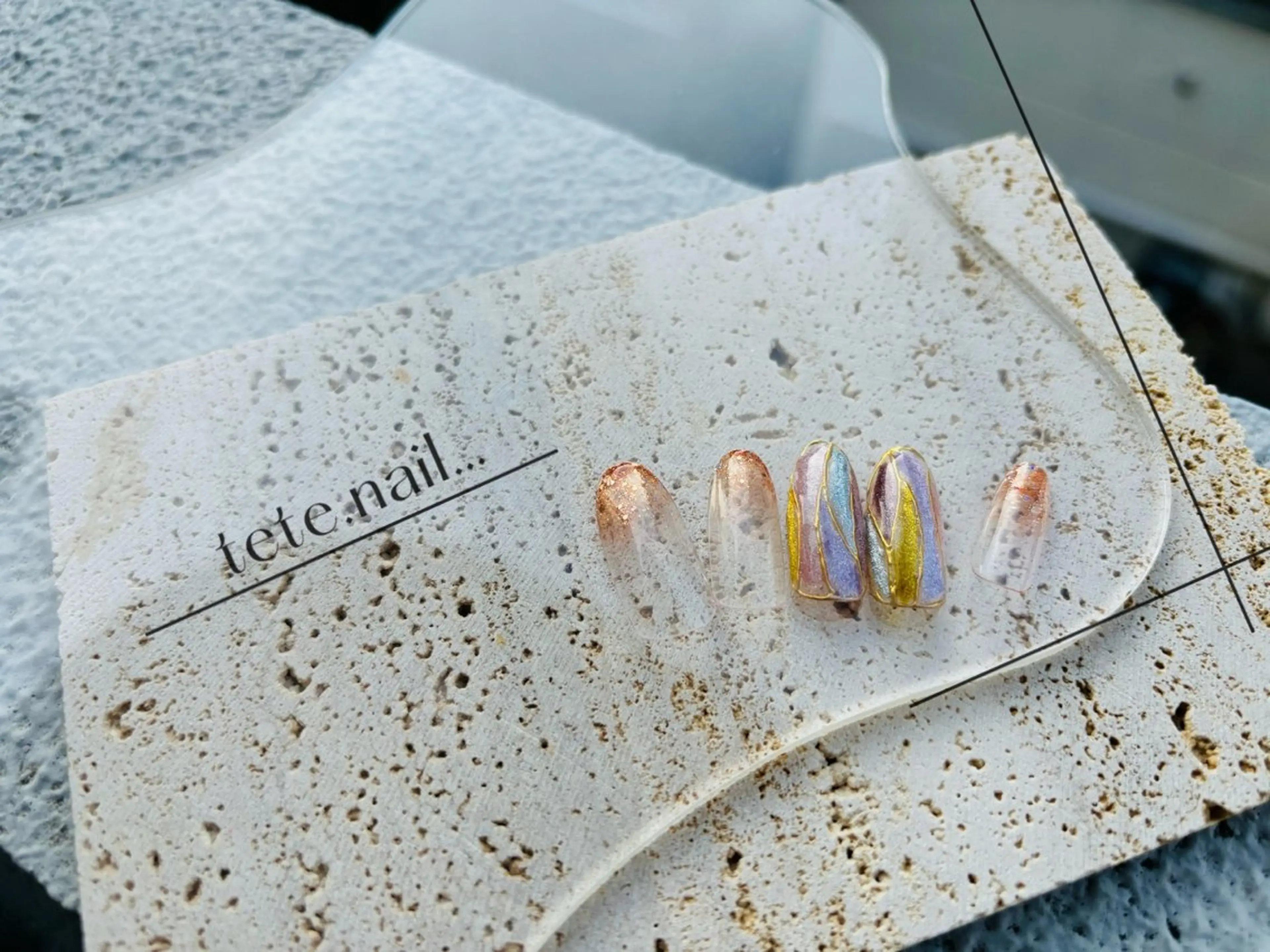 ネイル ハンドネイル tete. nailのネイルデザイン
