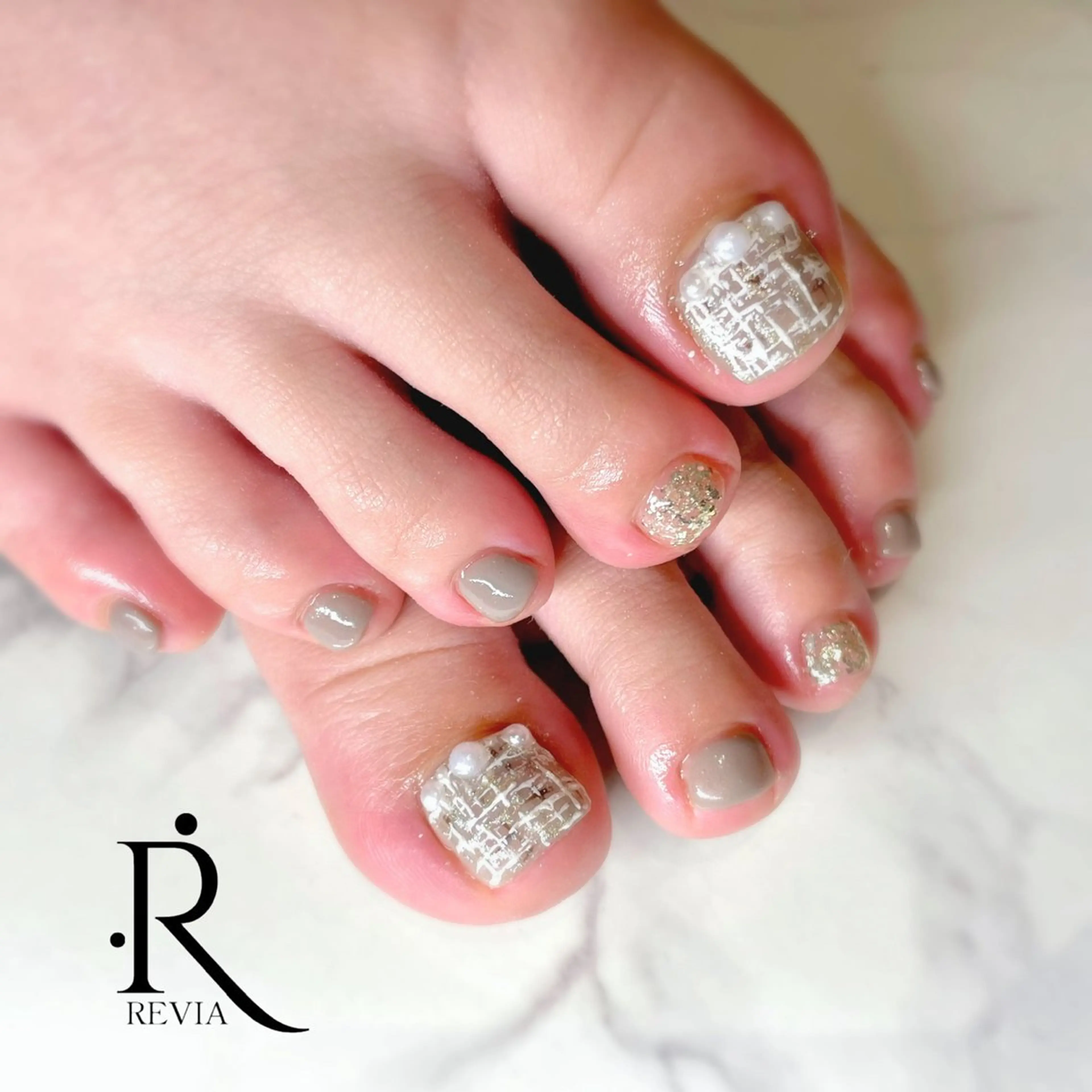 【ご新規様限定価格】フットネイル💅💗／親指アートやり放題　オフありの写真