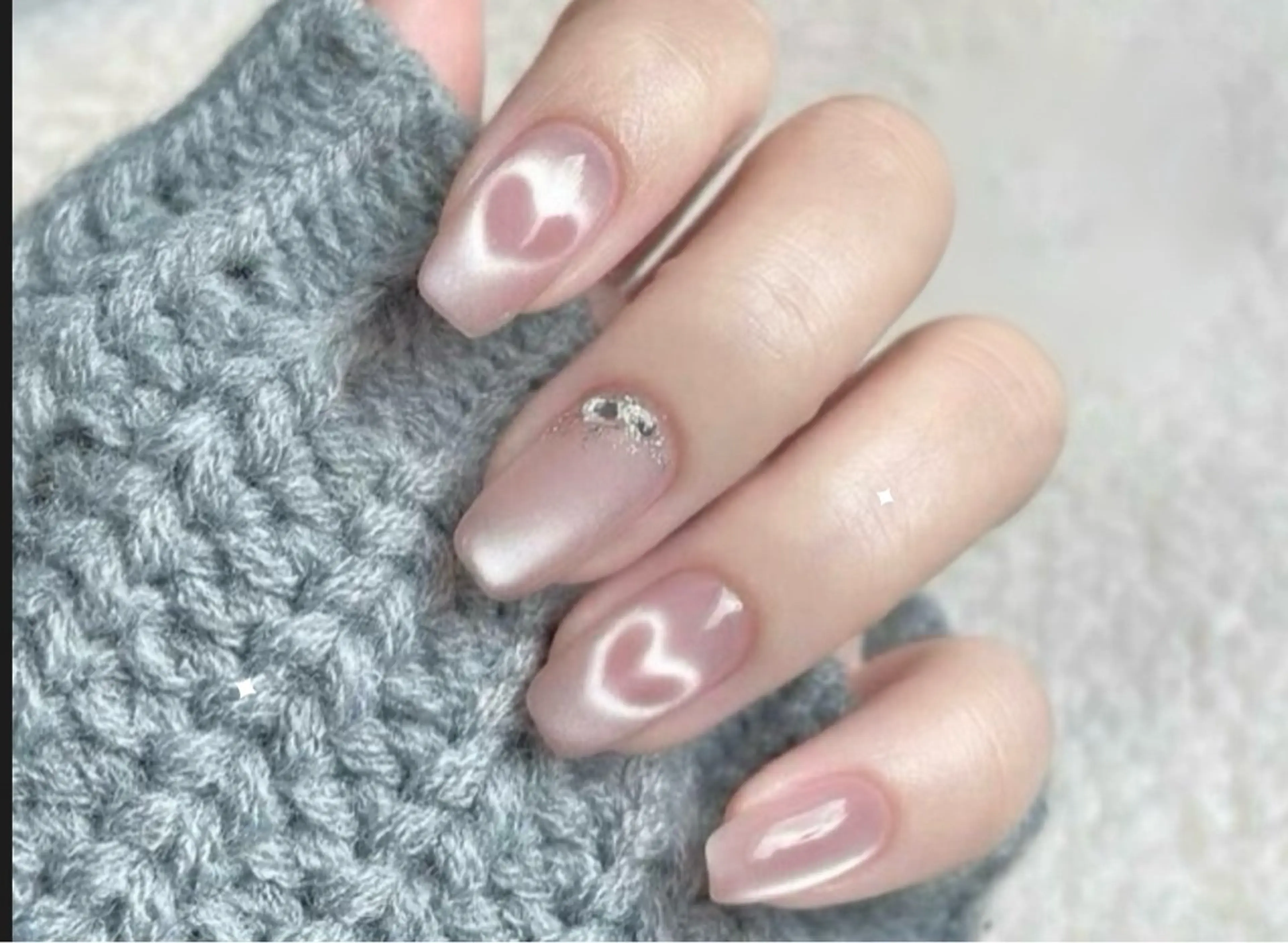 【オフあり】INS人気★ハートマグネットワンカラーの写真