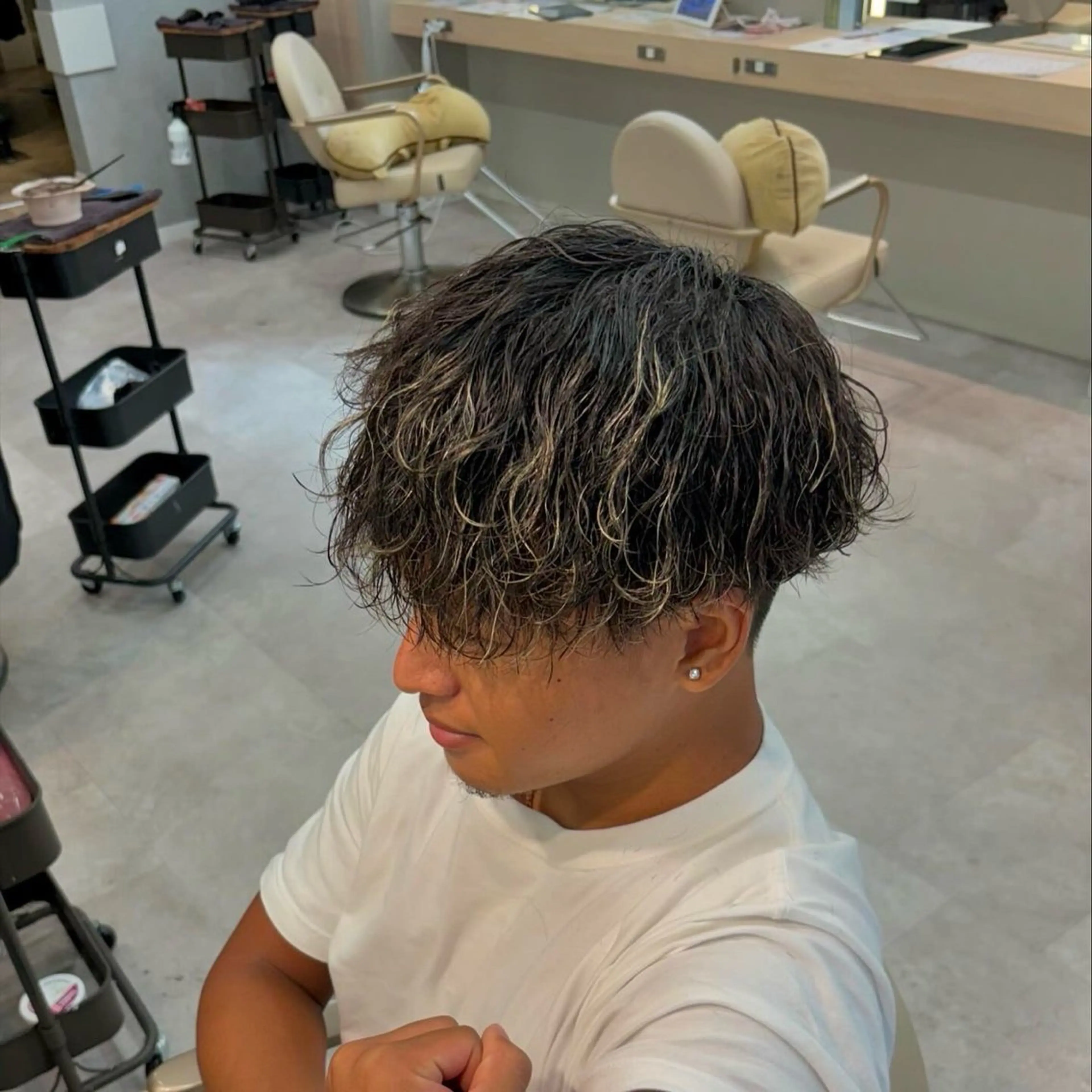 メンズ 辺土名 皇冶のヘアスタイル