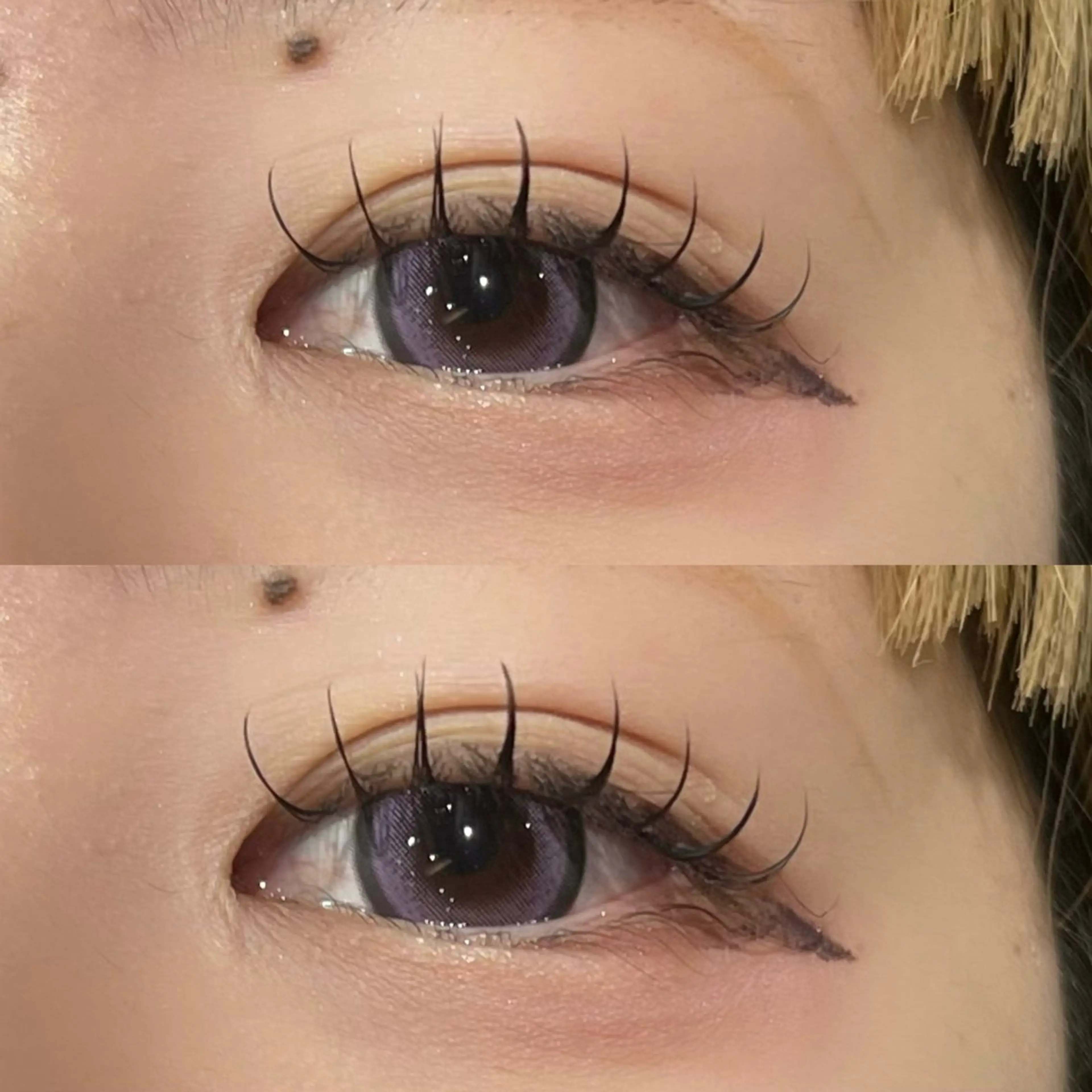 マツエク・マツパ 束感まつ毛 CCカール Cカール フラットラッシュ マツエク 🌿ayaki🌿 en Reveのマツエク・マツパデザイン