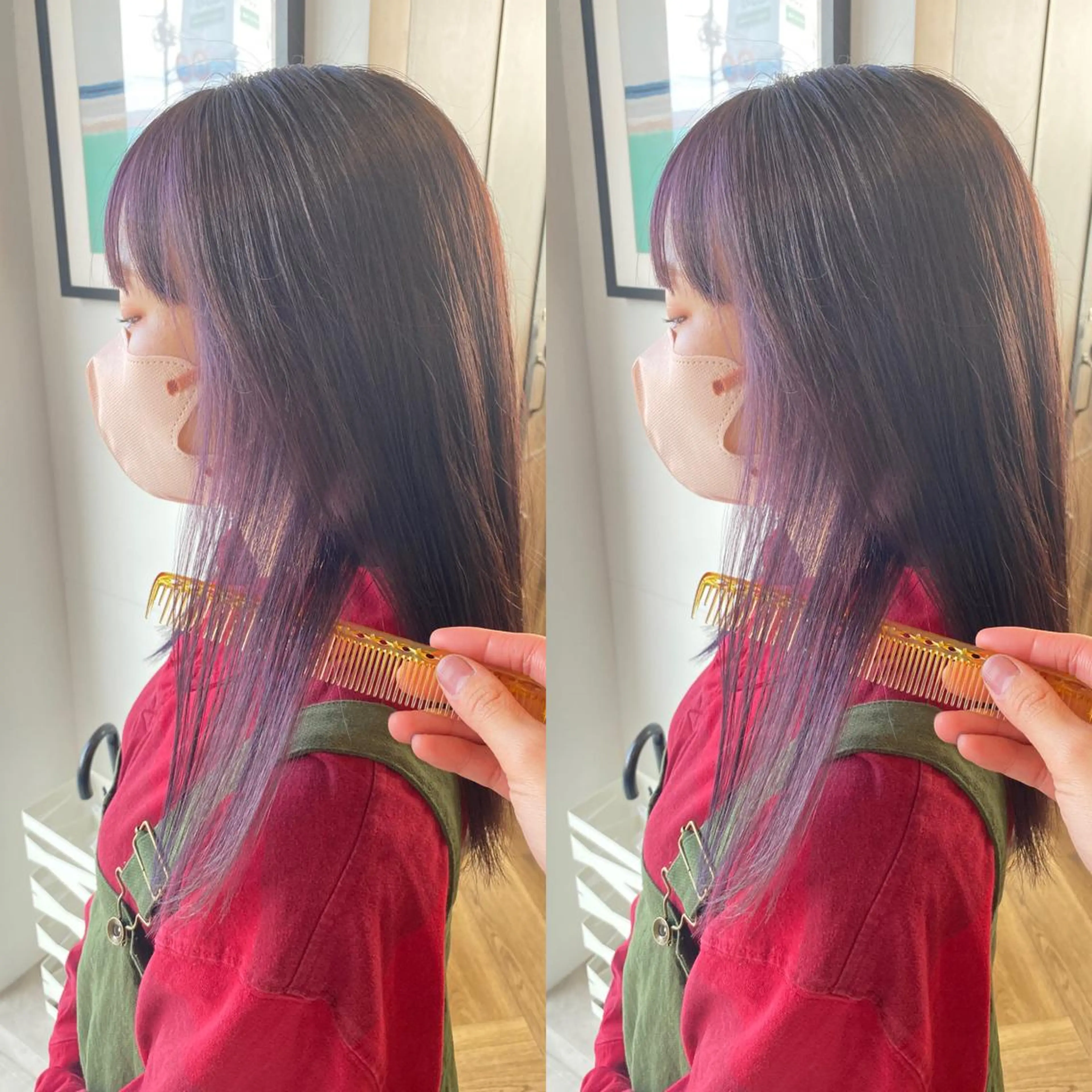 カラー 神山 大樹✂︎宇都宮江曽島のヘアスタイル
