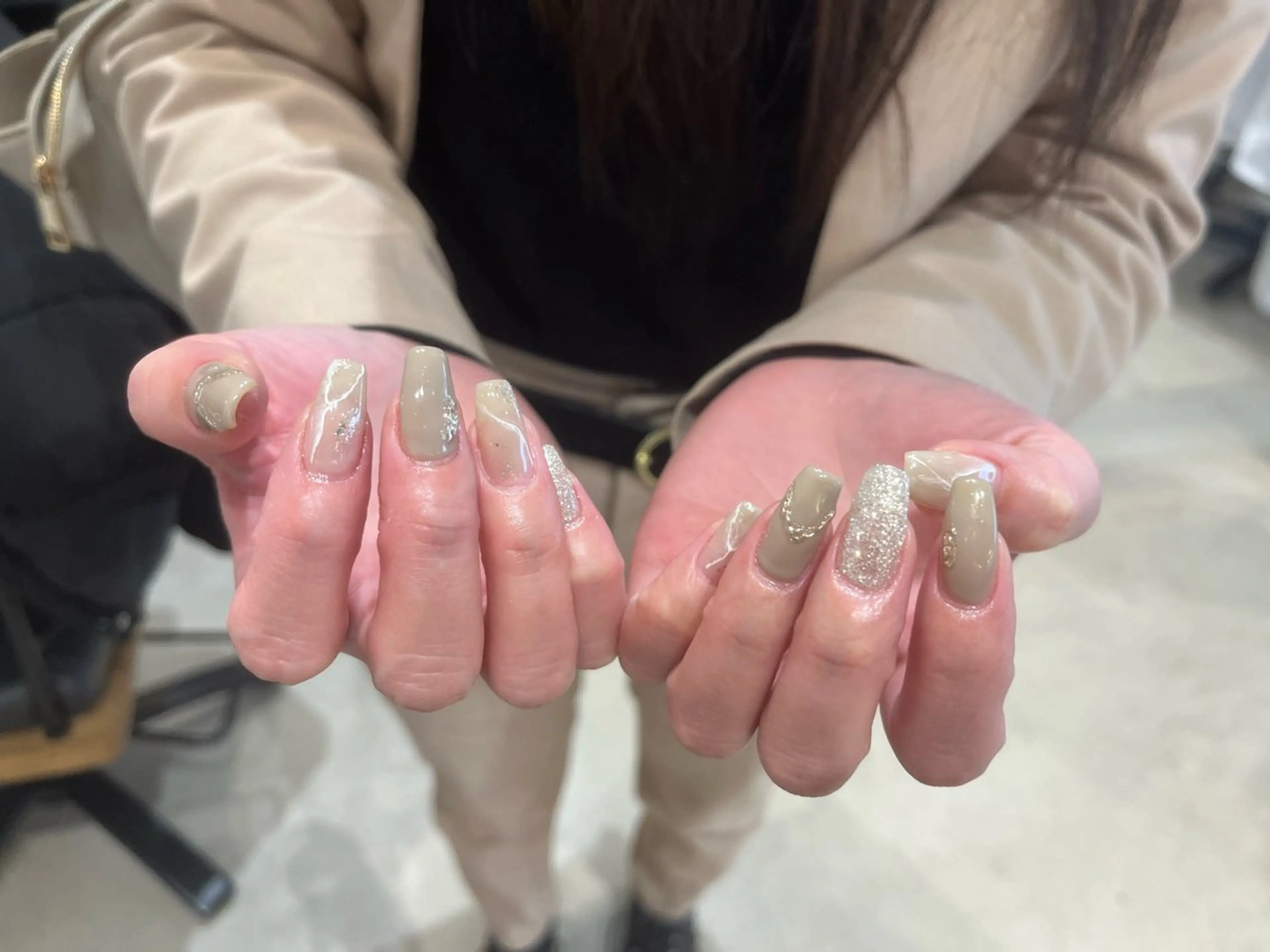 ネイル 持ち込み aloalo MIKAのネイルデザイン