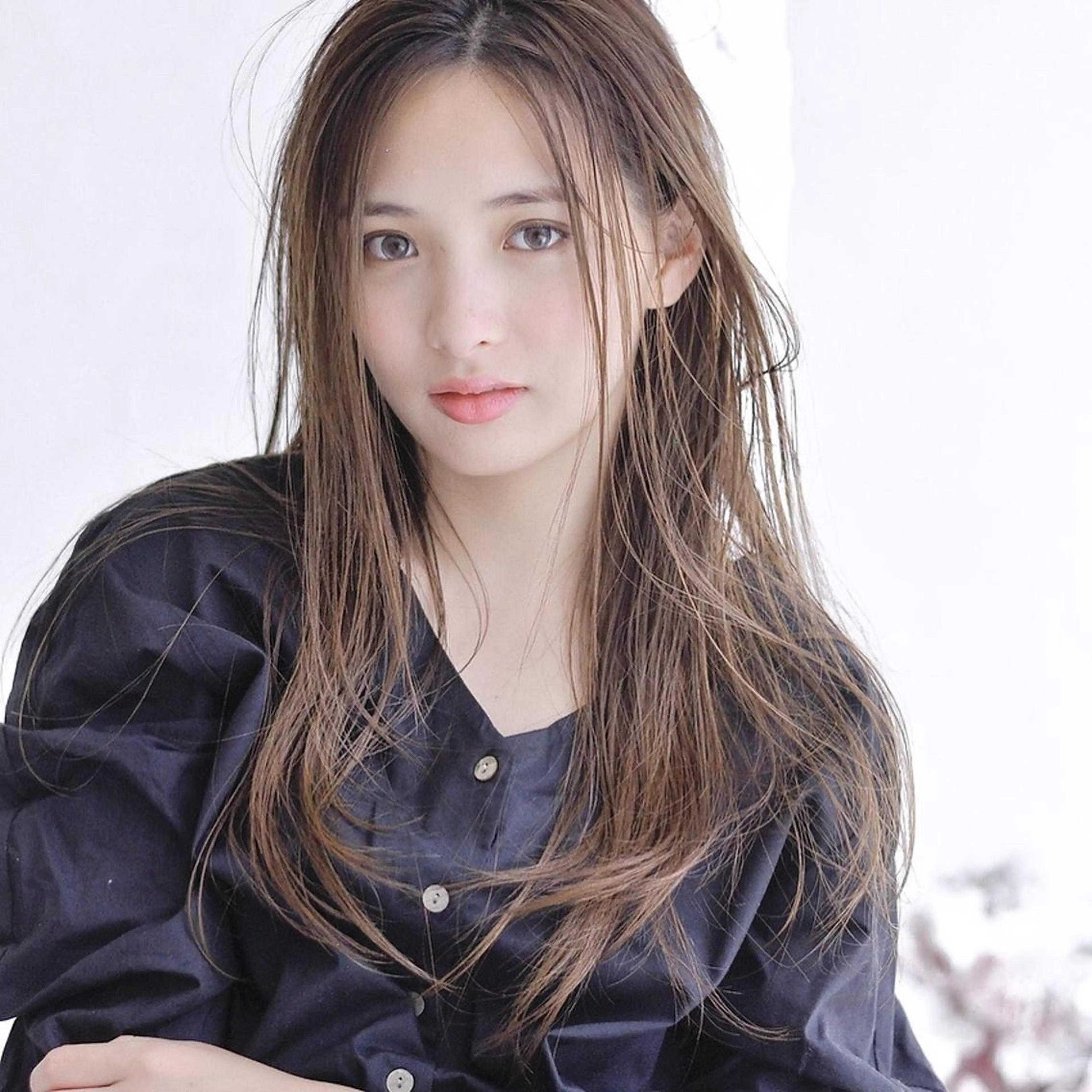 セミロング カラー 脇谷 拓弥のヘアスタイル