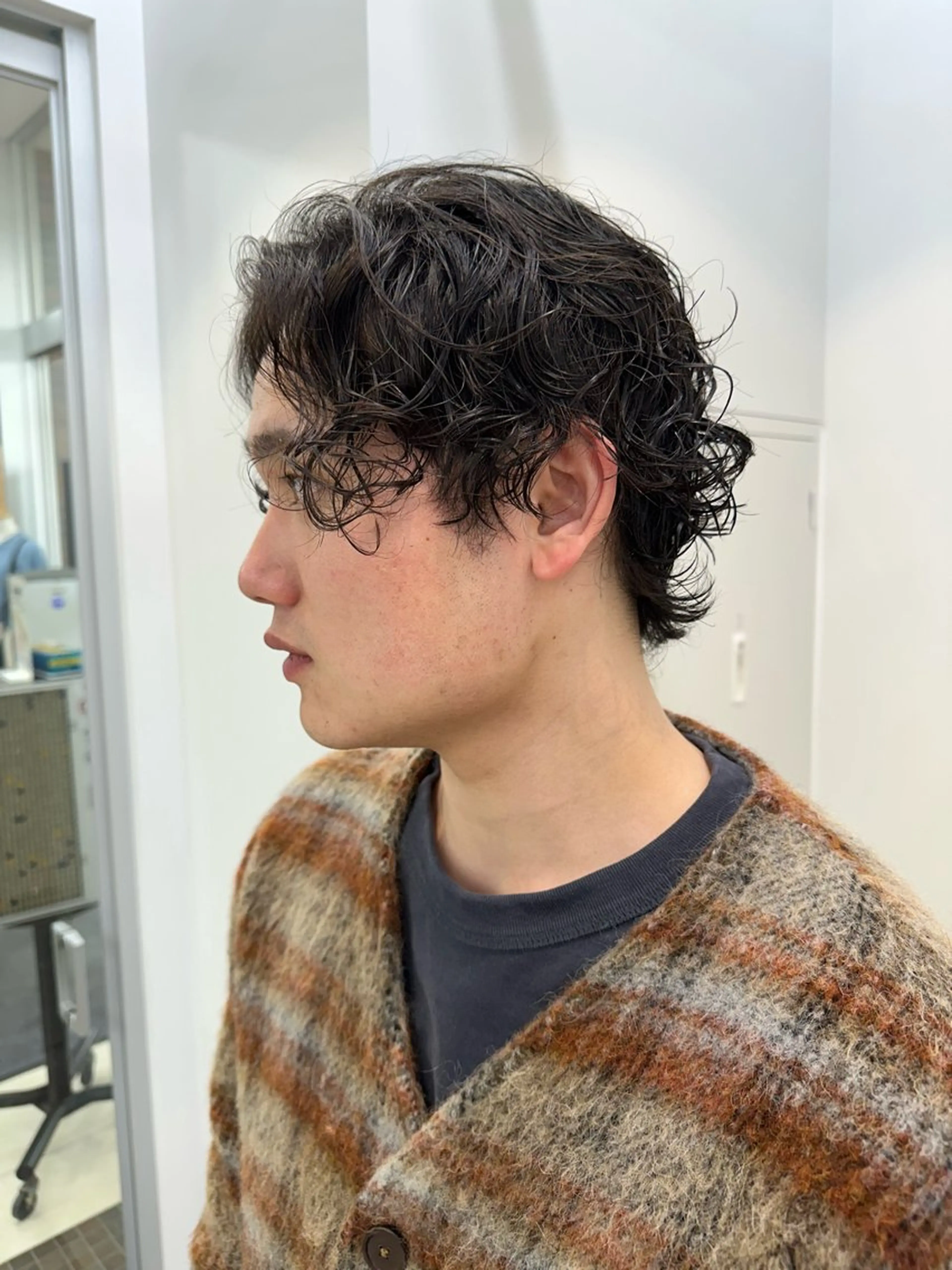 メンズ メンズパーマ/波巻き 桜井凌平のヘアスタイル