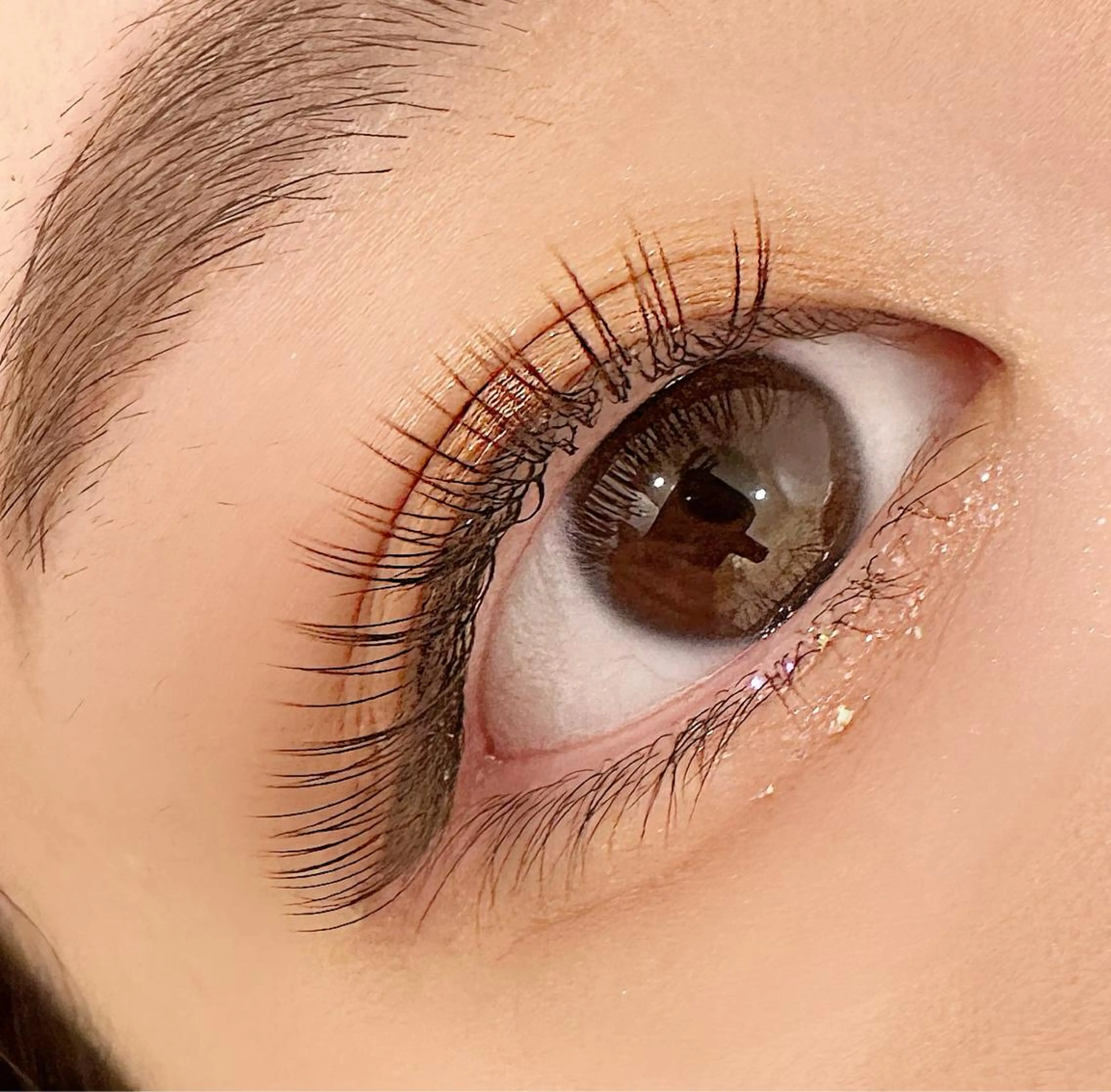 マツエク・マツパ カラーマツエク フラットラッシュ . mihoのマツエク・マツパデザイン