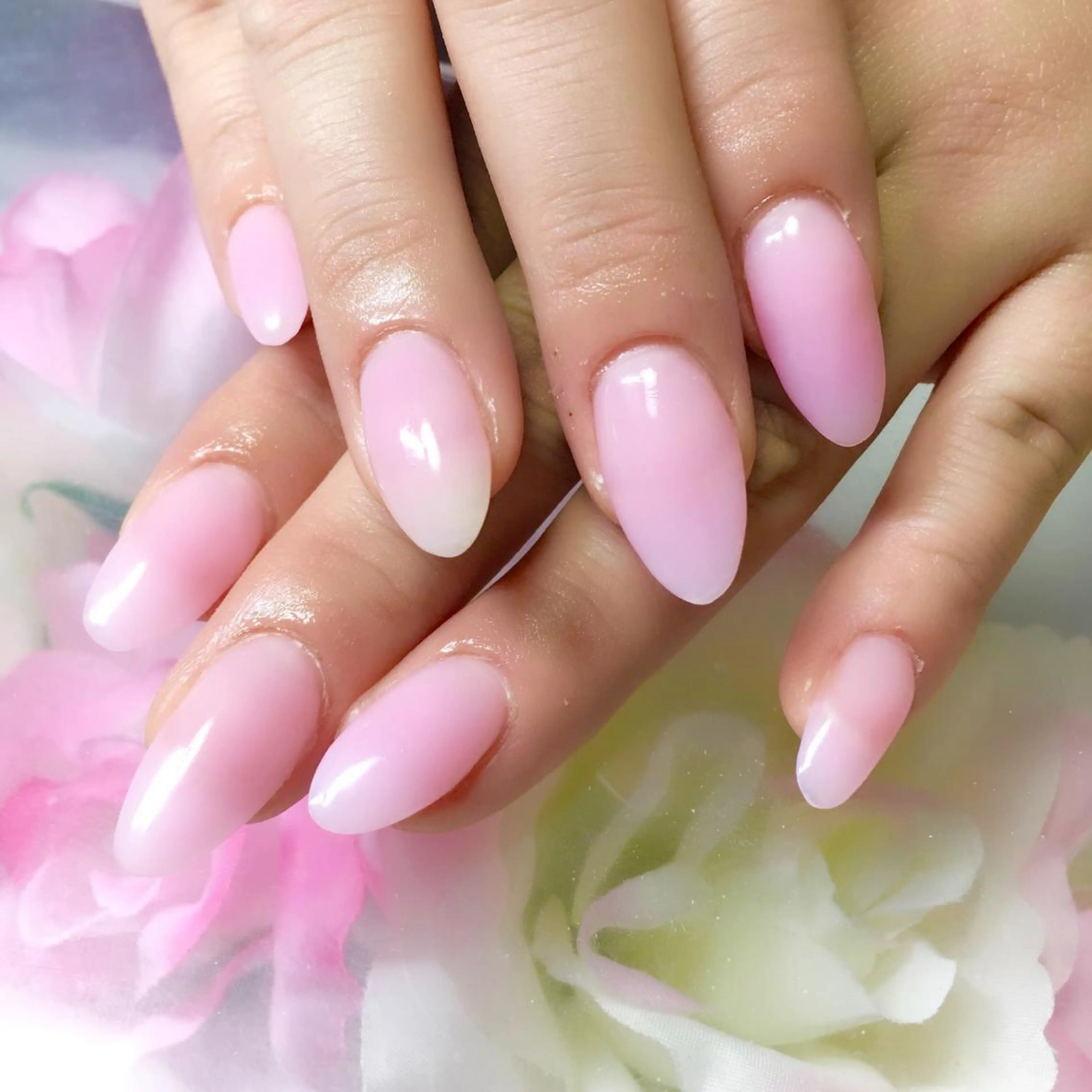 ネイル 成人式 フットネイル ジェルネイル ミラーネイル パラジェル clover nailのネイルデザイン
