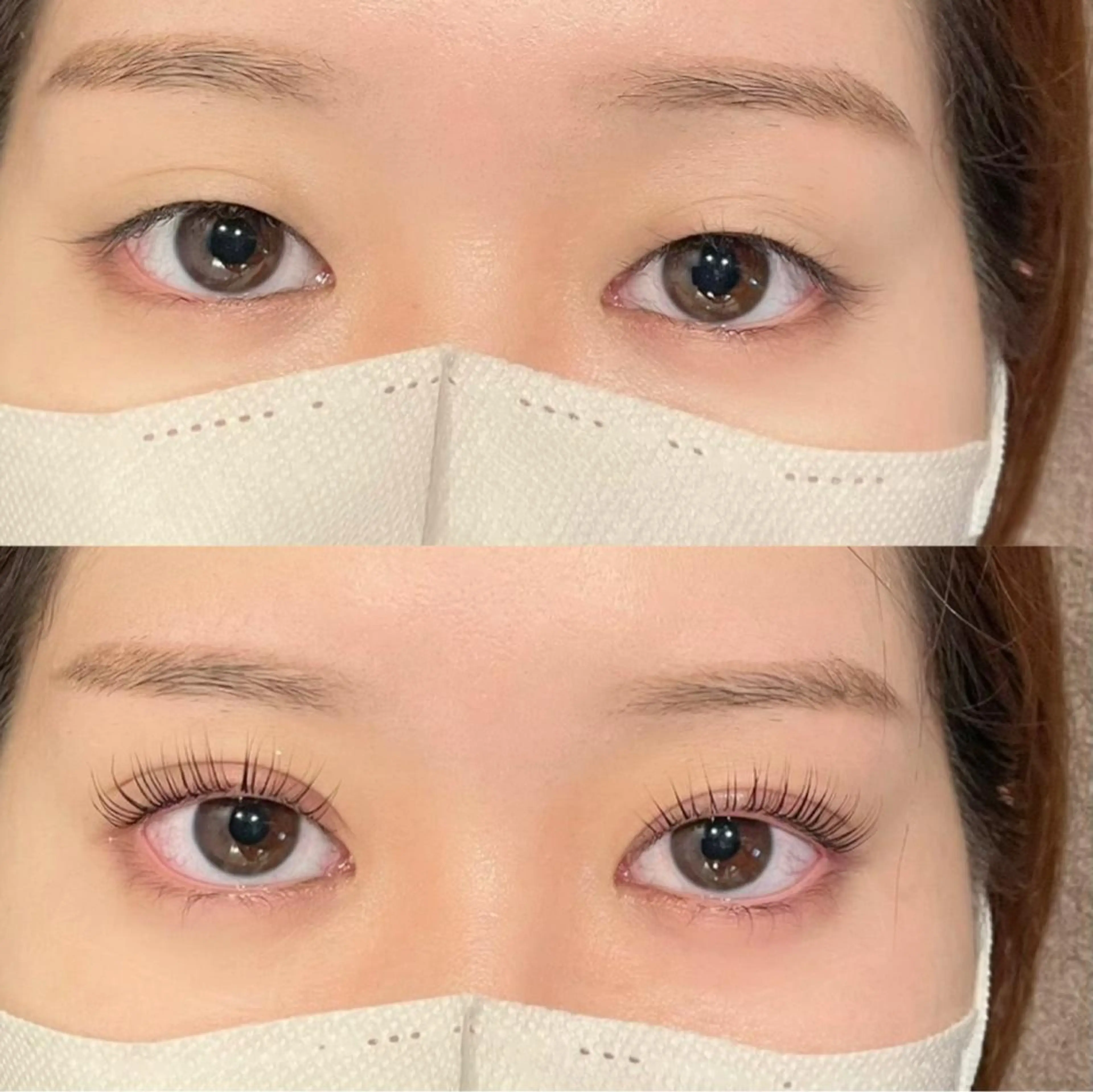 【リピート率No.1のオリジナル新技法♪】まぶた持ち上げまつ毛パーマ【一重→二重になる方続出‼️】ラッシュリフトの写真