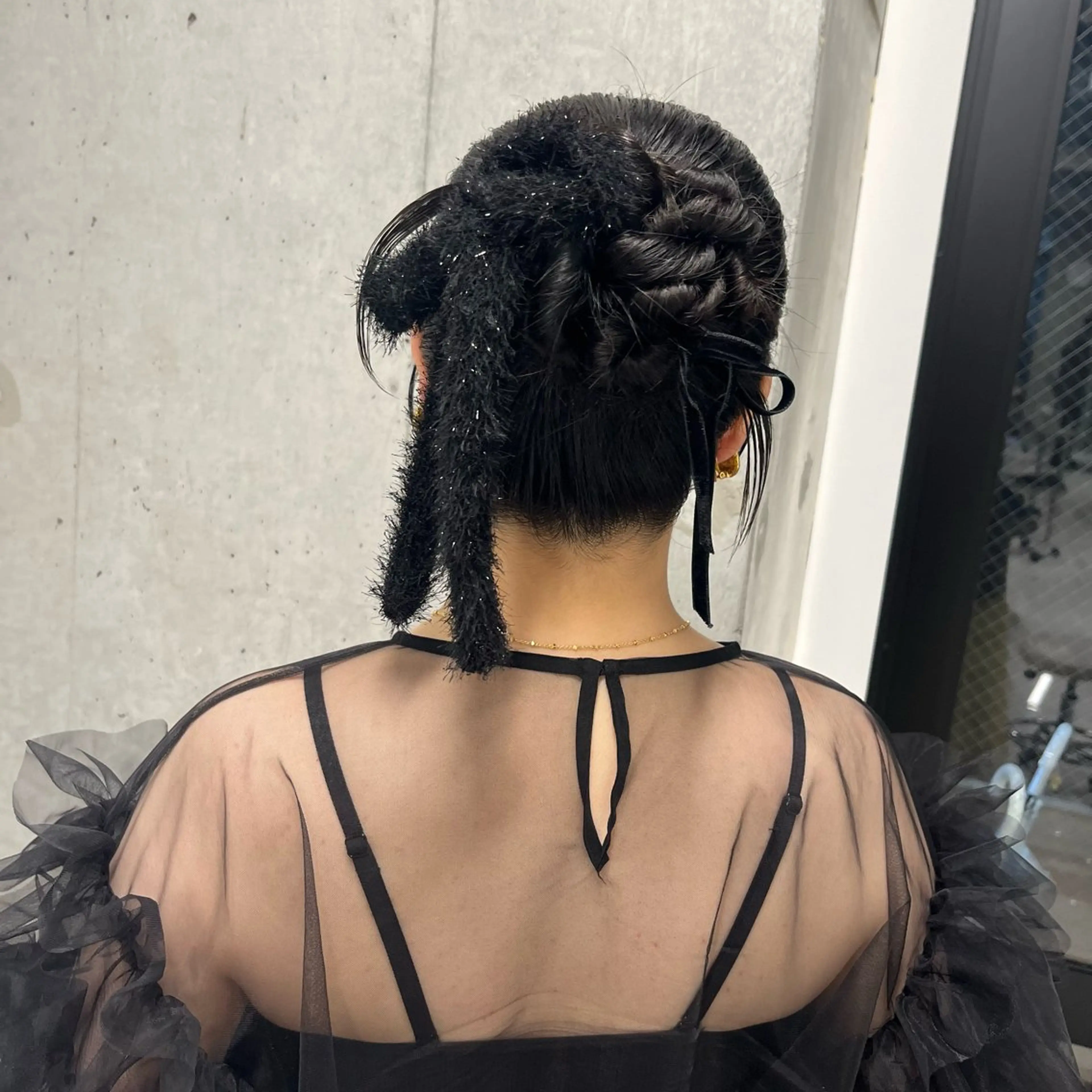 🩶✨カチモリヘアアレンジ✨🩶の写真