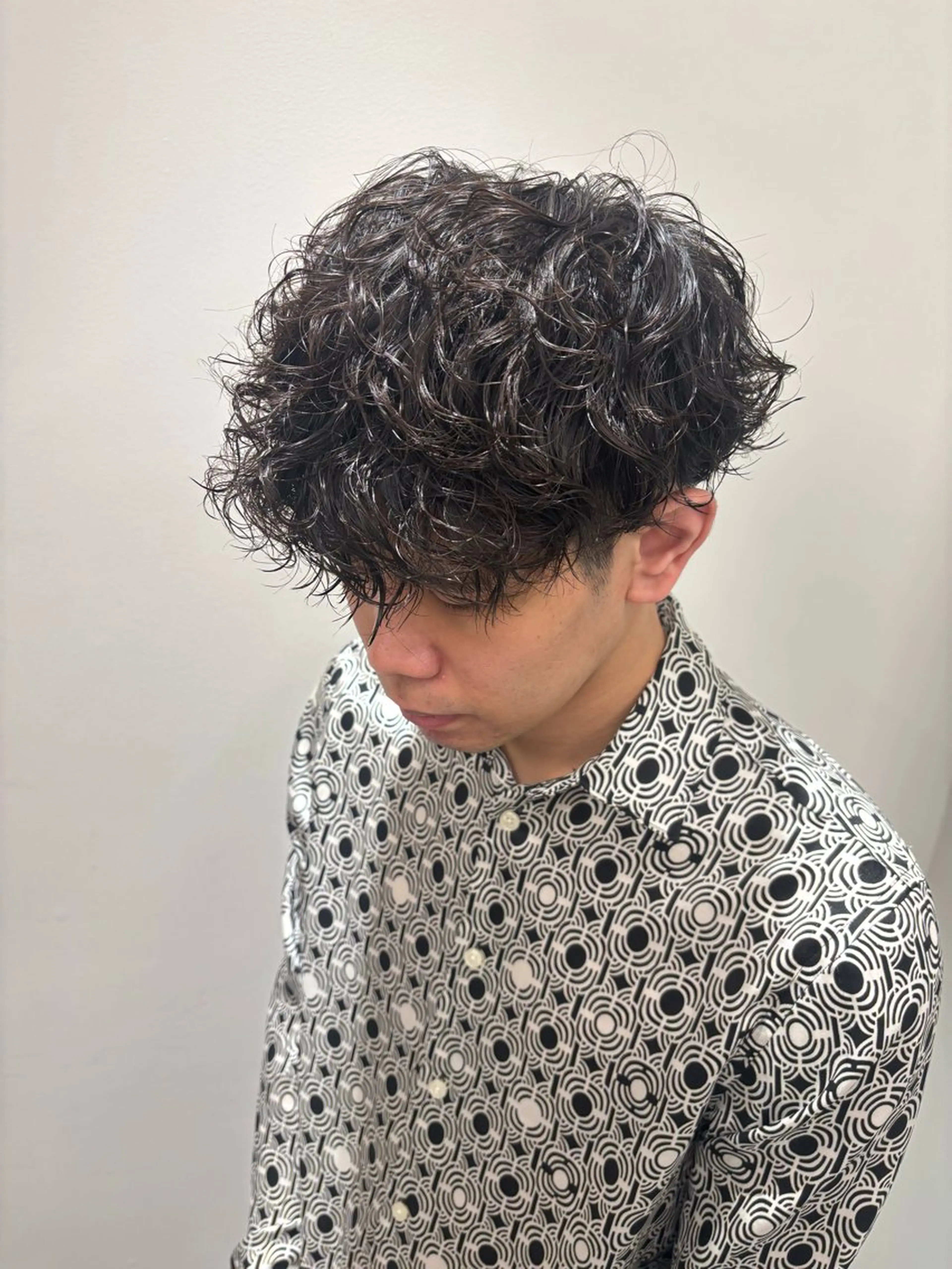 ショート メンズ カット パーマ ミズノ アイ 🪅のヘアスタイル