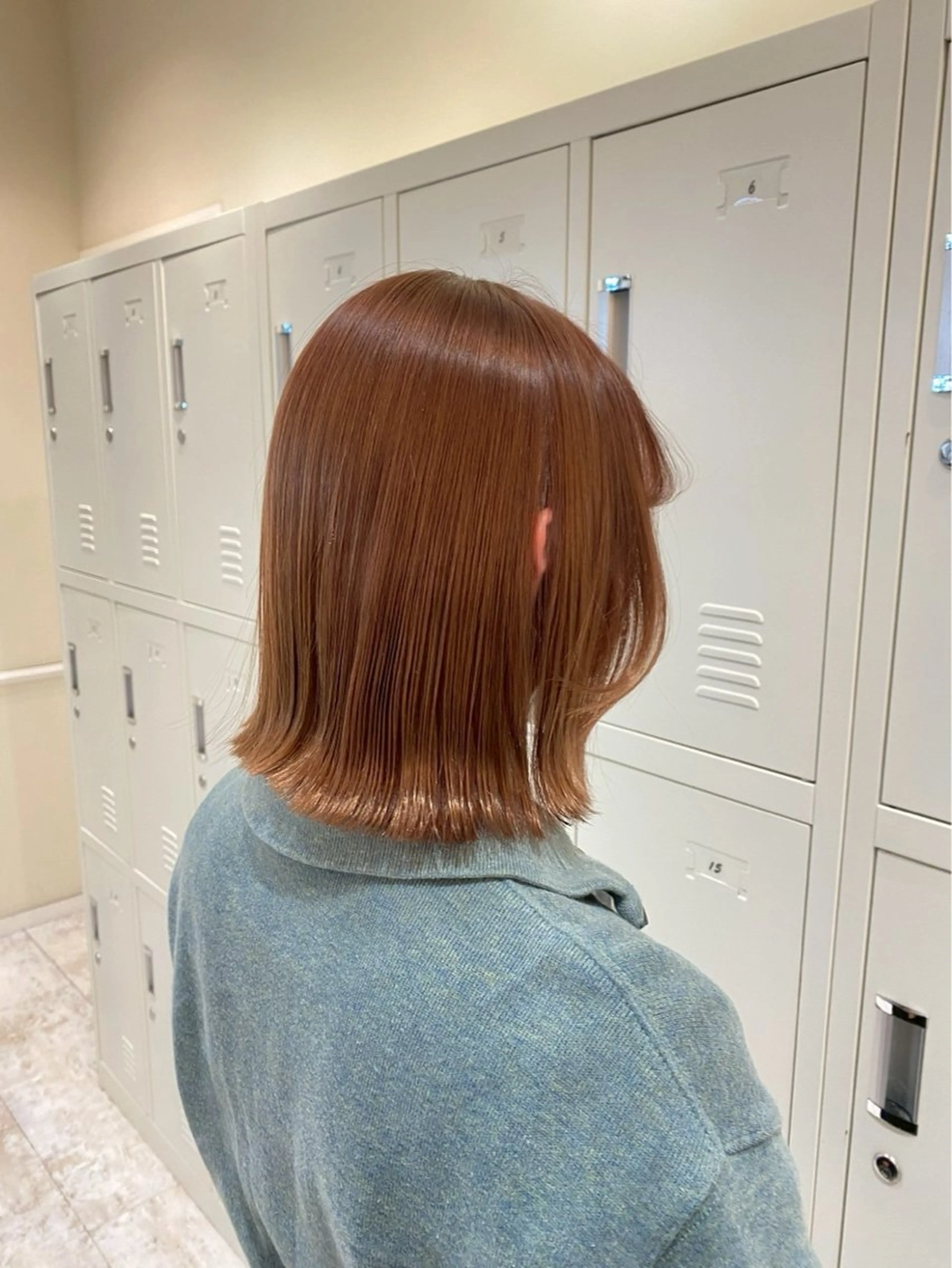 ミディアム ヘアカラー 髪質改善/ワンカラー 🌺堀込由菜🌺のヘアスタイル