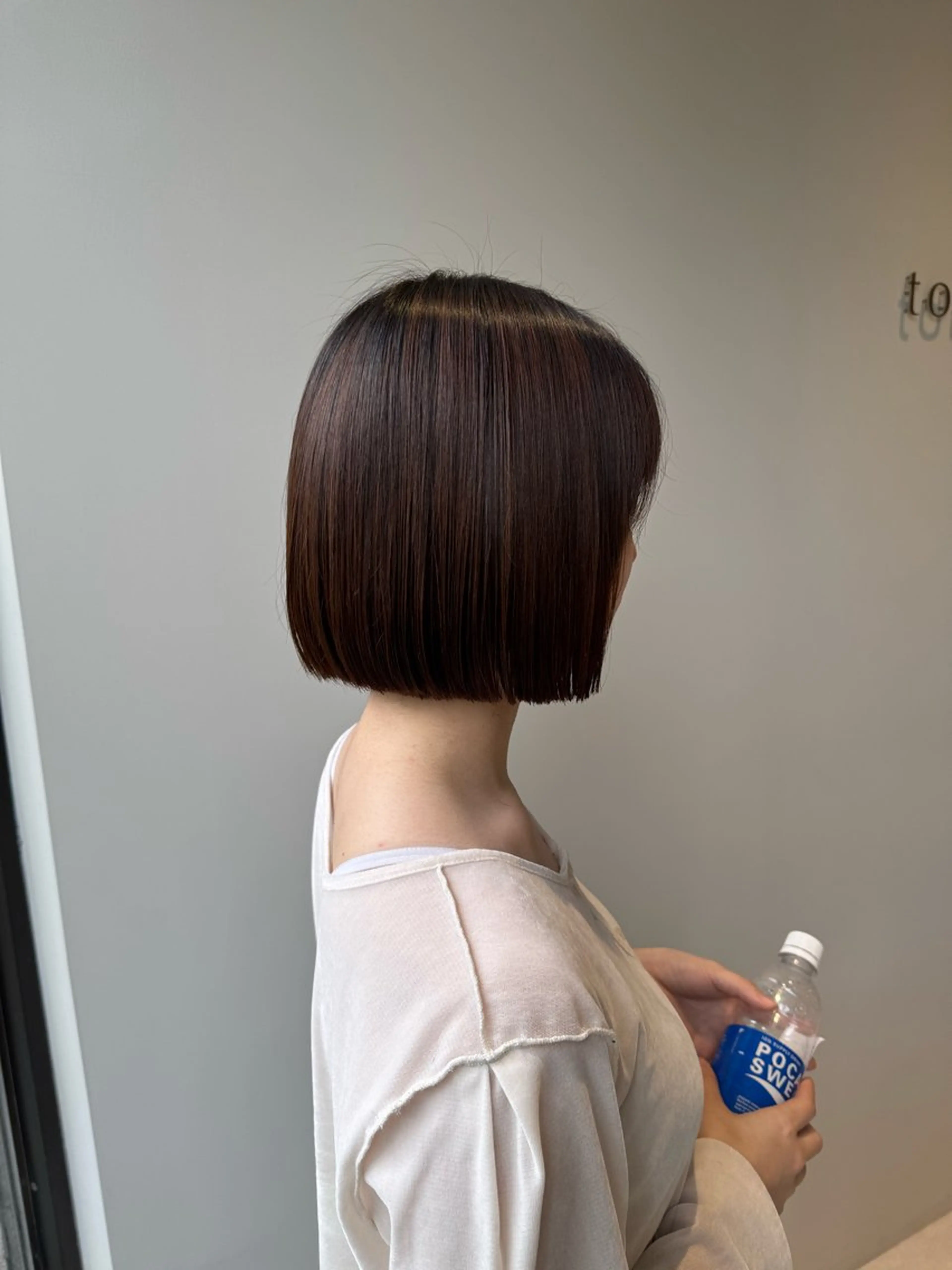 ショート パーマ ボブ 縮毛矯正 トリートメント Ruset所属・ハイトーン/ブリーチ /ボブ特化/SOMAのヘアスタイル